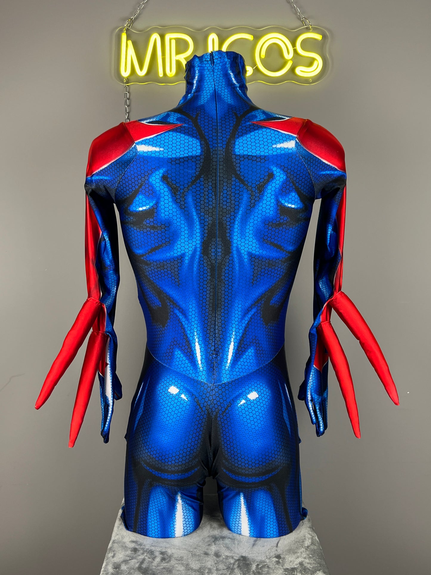 Custom Made Spiderman 2099 Suit Cosplay Halloween Costume Zentai