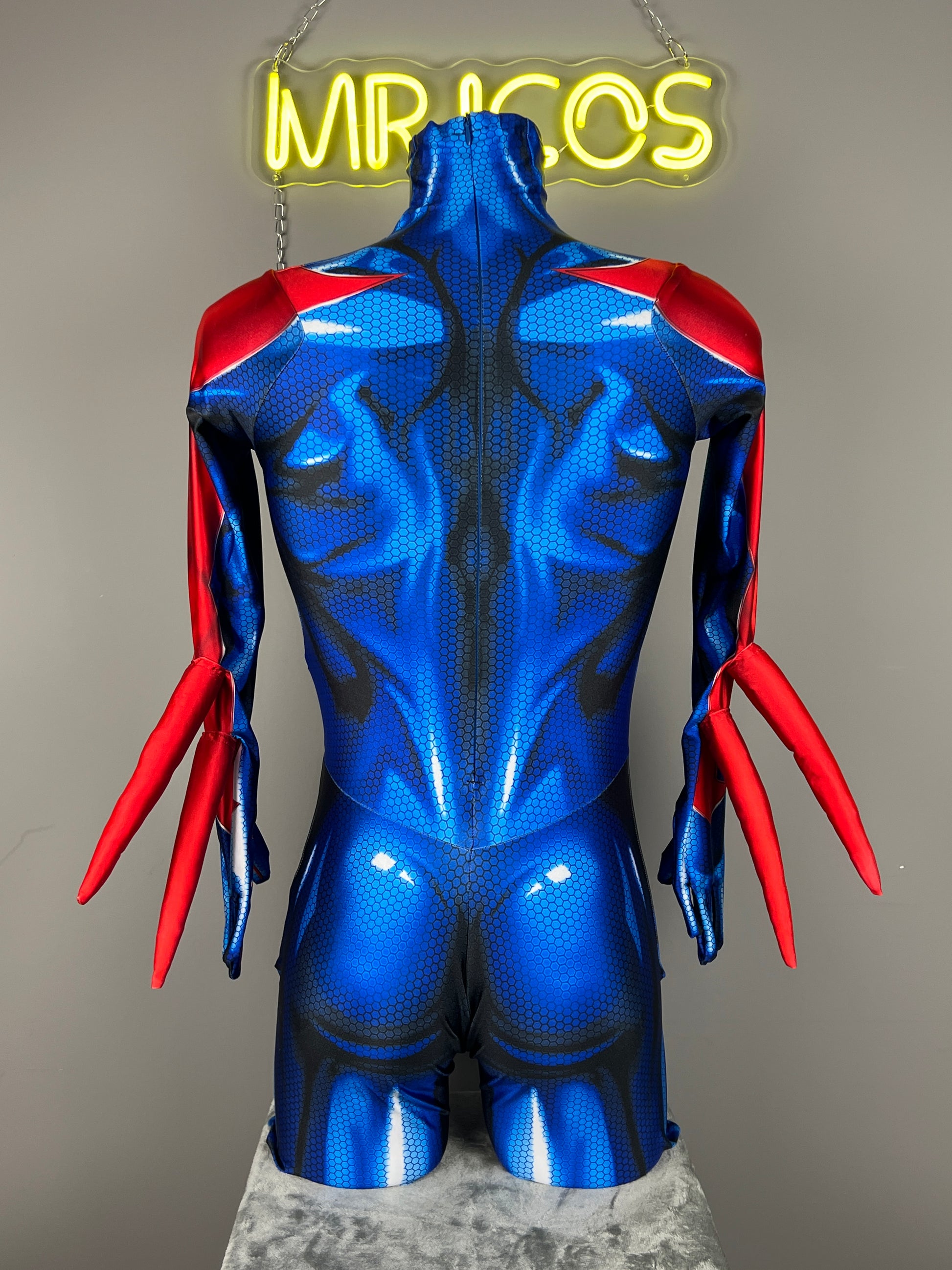 Custom Made Spiderman 2099 Suit Cosplay Halloween Costume Zentai