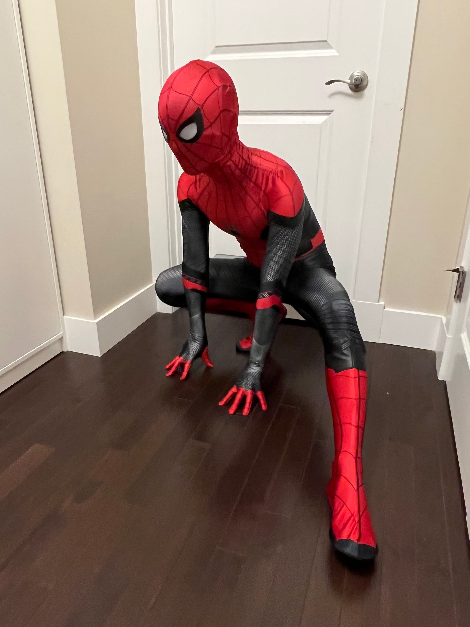Spider man Far From Home Suit Cosplay Halloween Costume Zentai