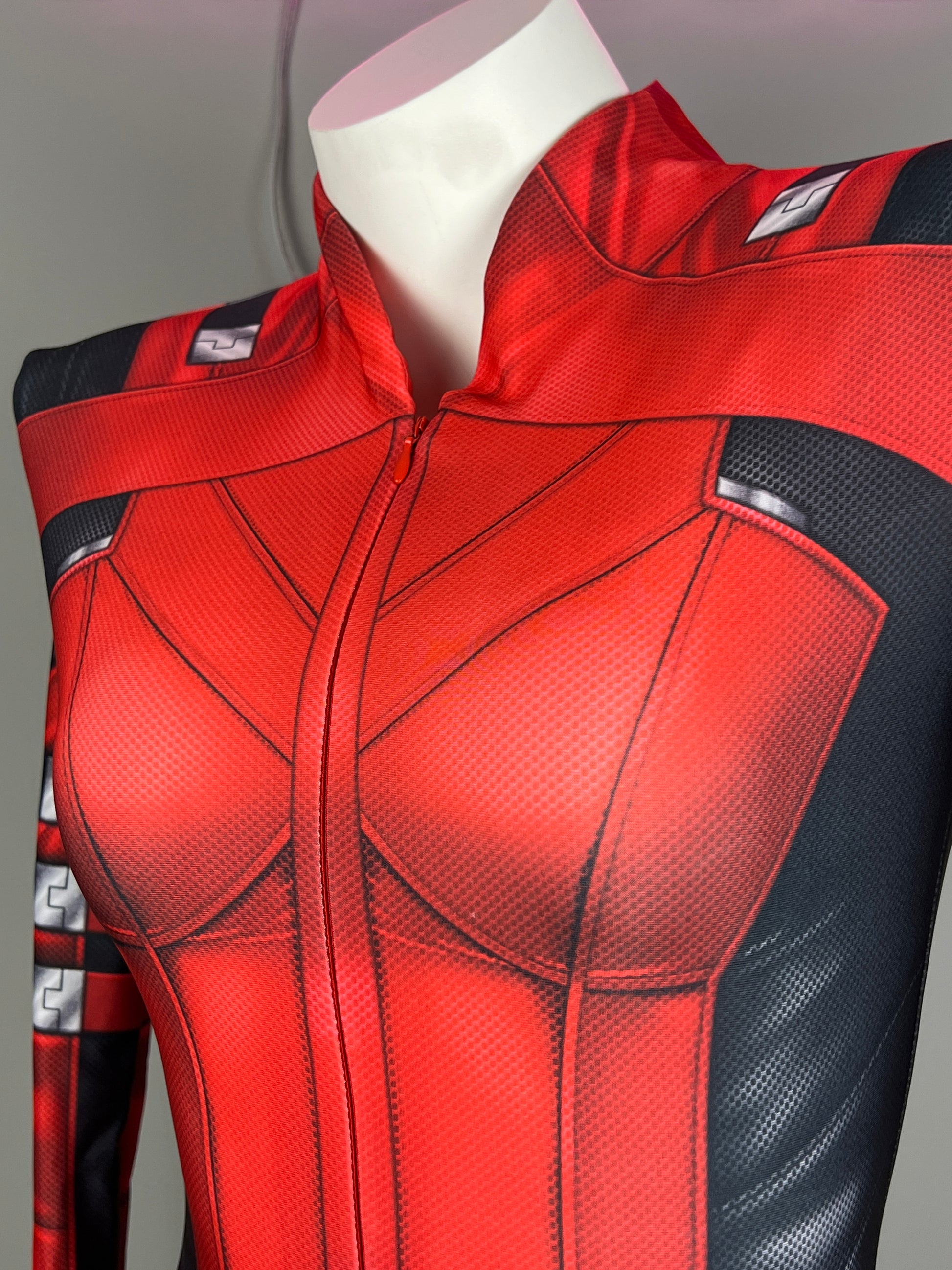 Lady Deadpool Cosplay Spandex Suit Costume Set Zentai