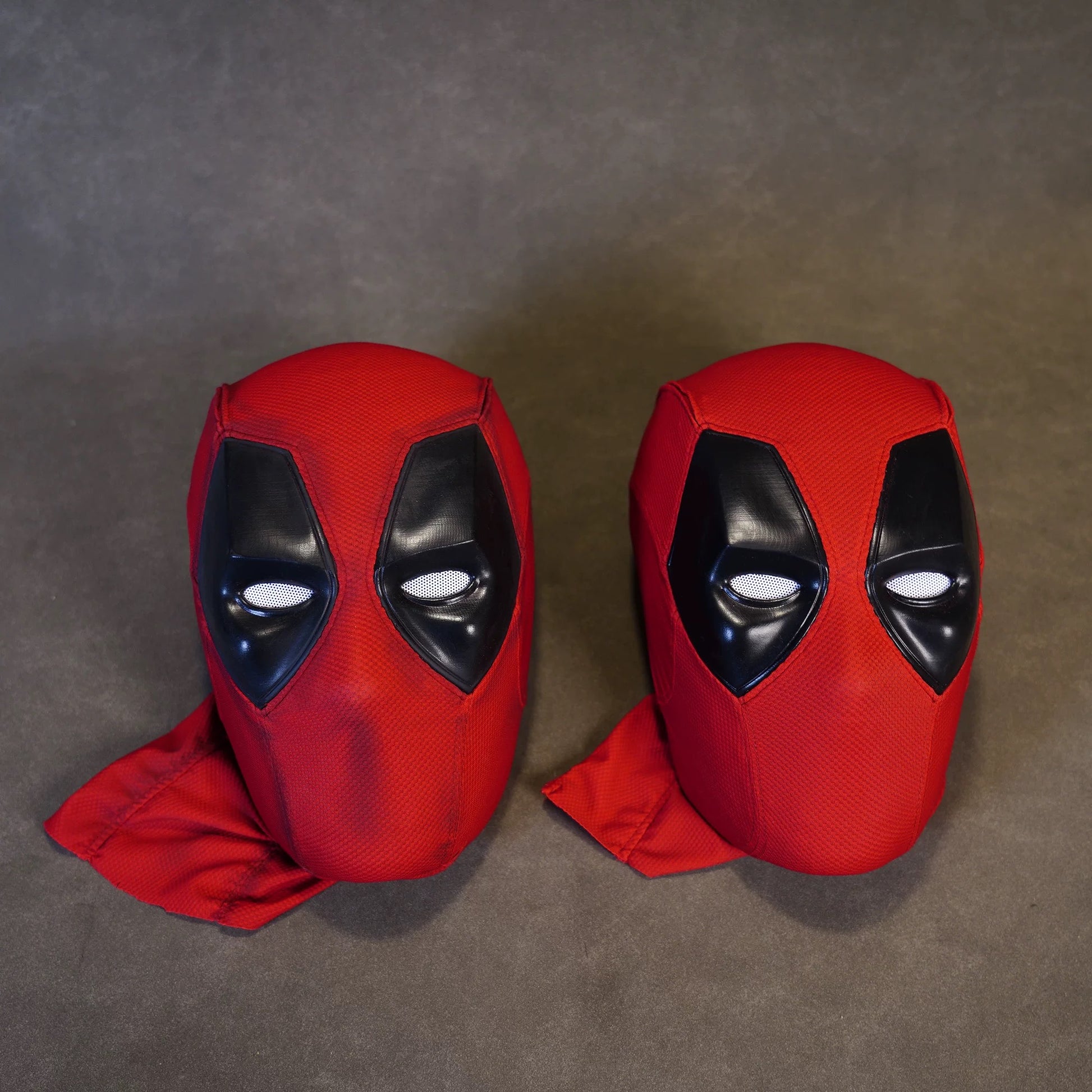 Hand-made Deadpool Cosplay Halloween Mask with Faceshell