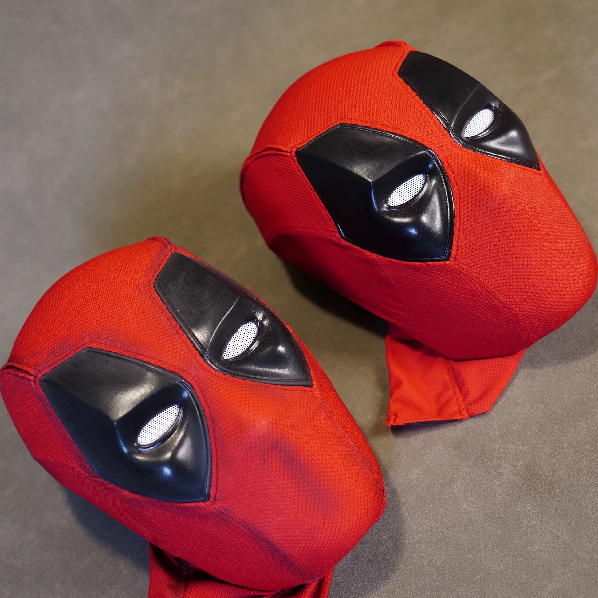 Hand-made Deadpool Cosplay Halloween Mask with Faceshell