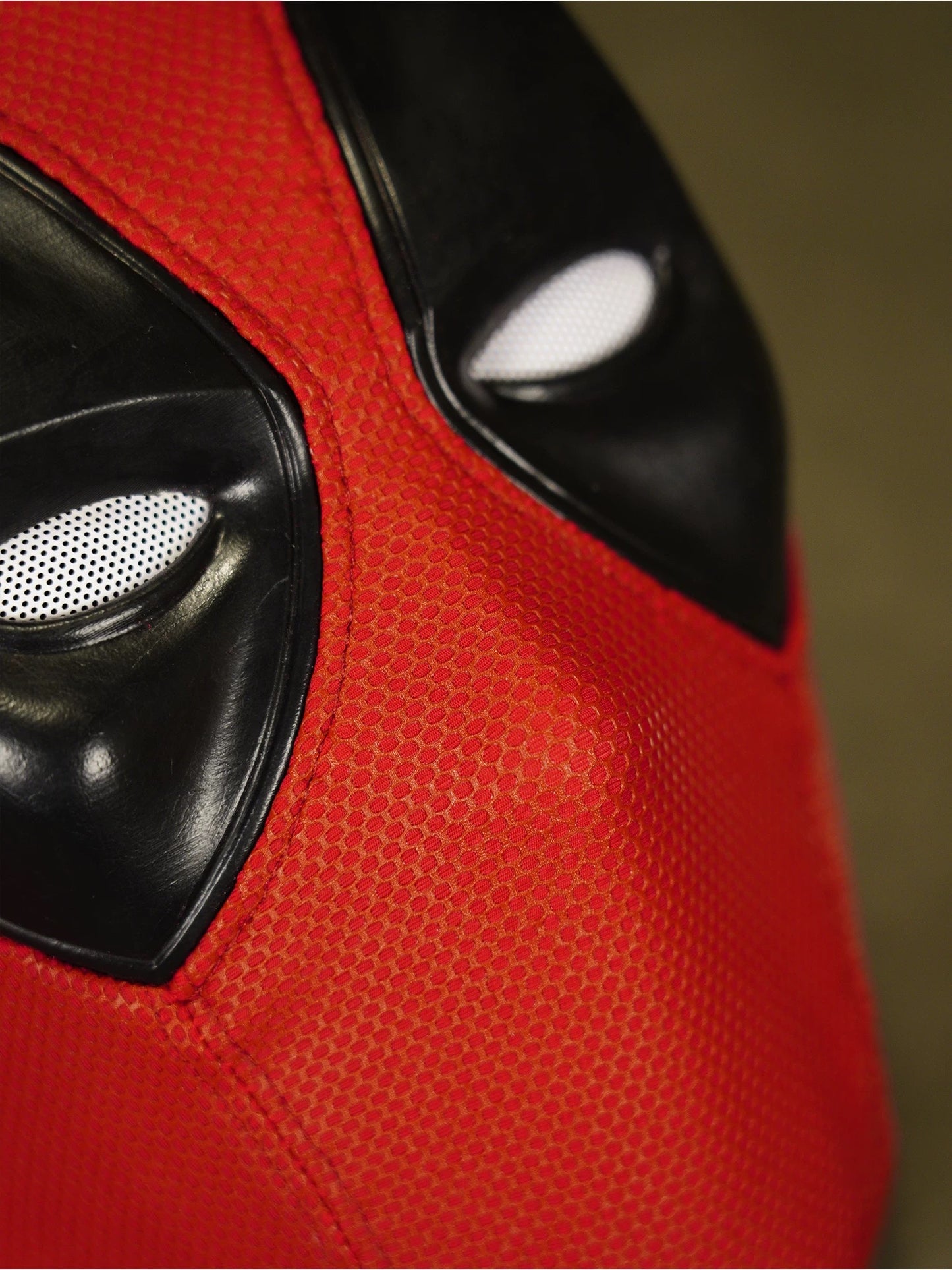 Hand-made Deadpool Cosplay Halloween Mask with Faceshell