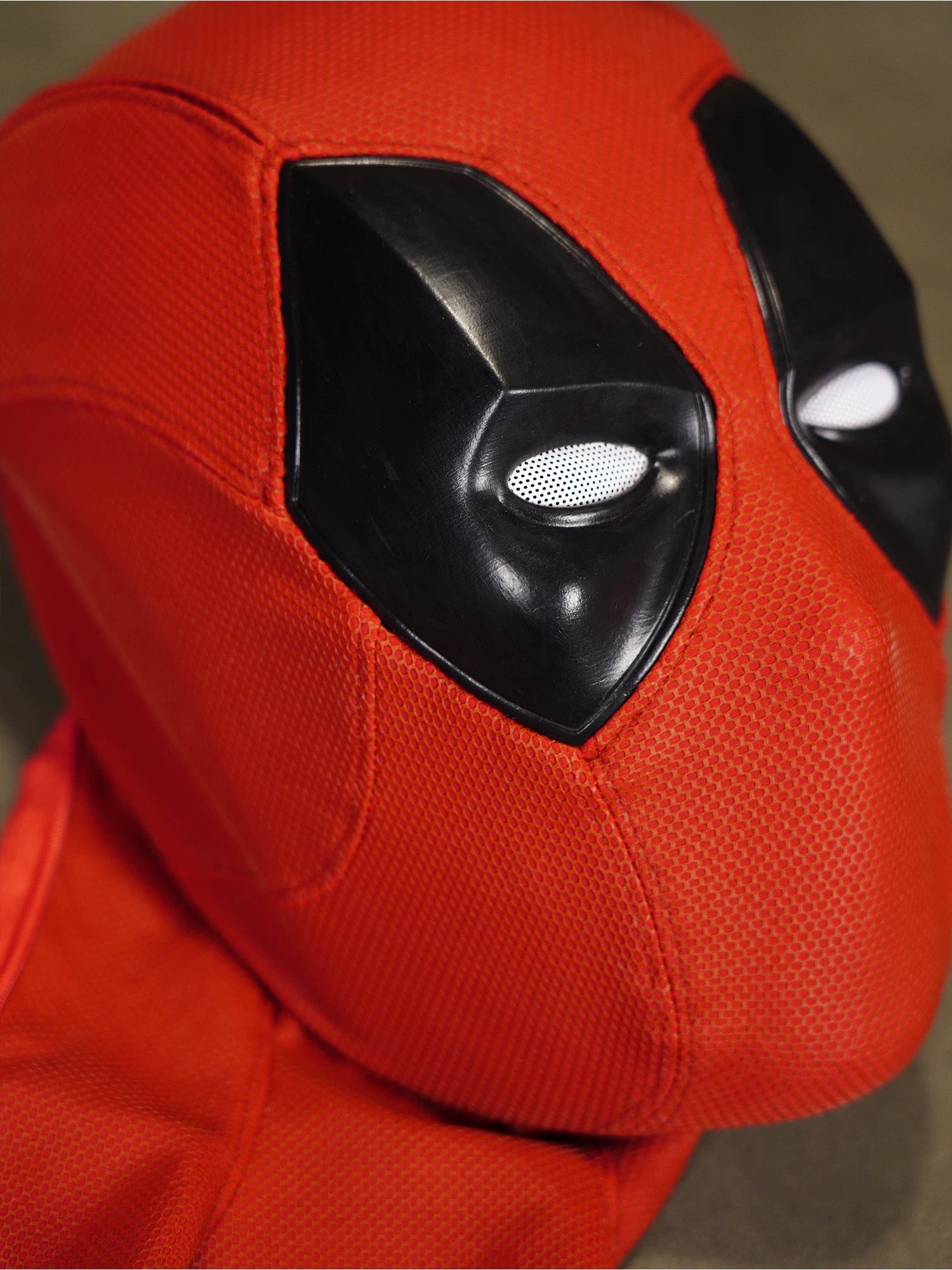 Hand-made Deadpool Cosplay Halloween Mask with Faceshell 