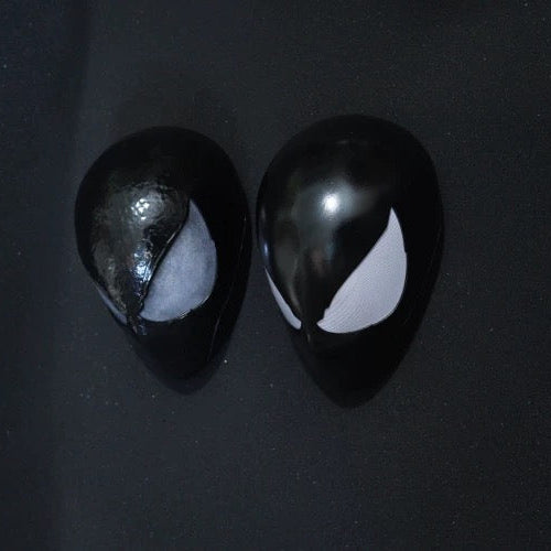 Hand-made 3D Printed Venom Spiderman Cosplay Mask Faceshell