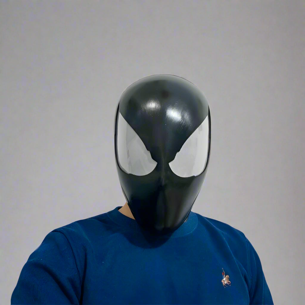 Hand-made 3D Printed Venom Spiderman Cosplay Mask Faceshell