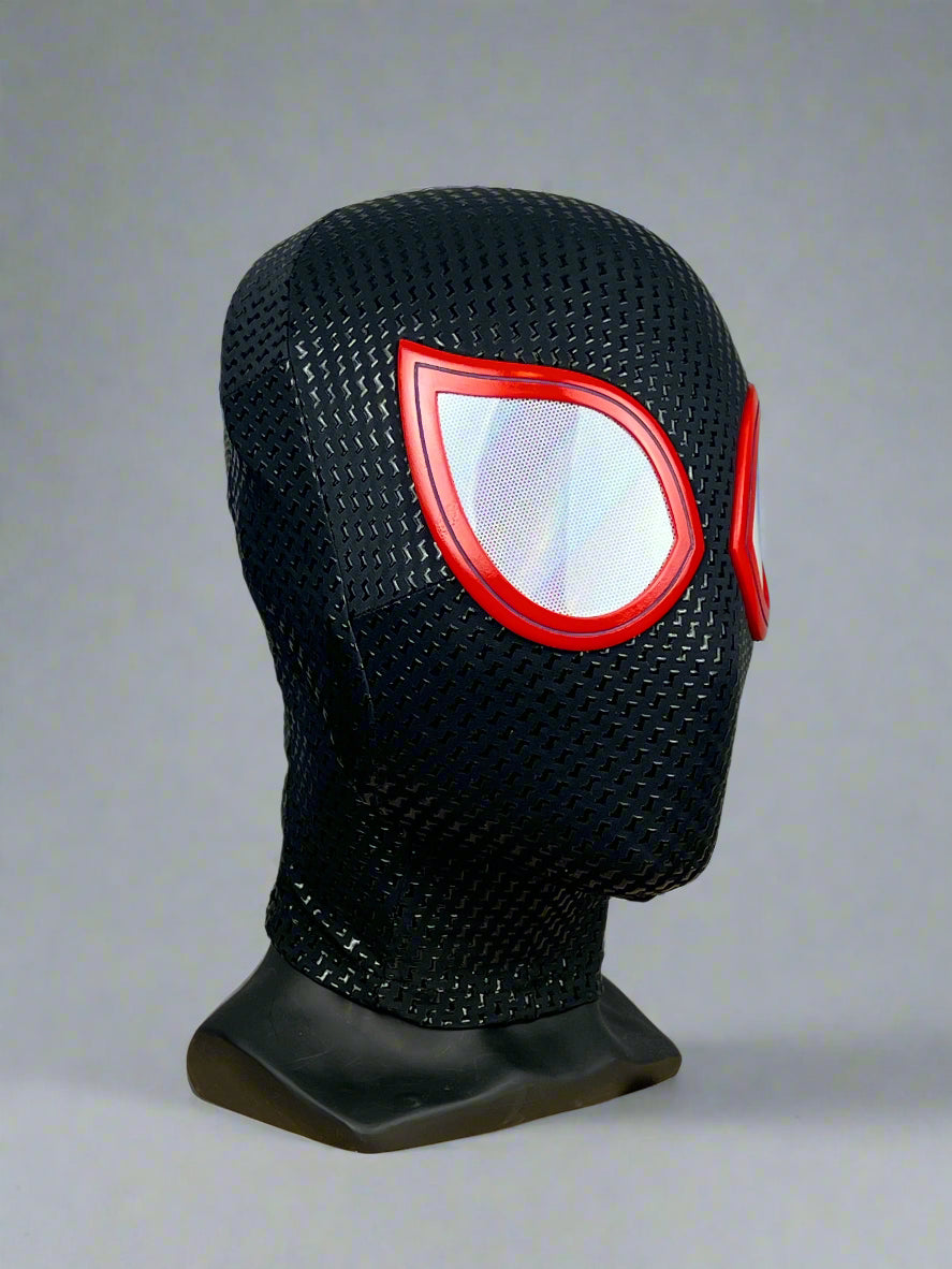 Spiderman Miles Morales Cosplay Mask with Faceshell Across the Spider Verse