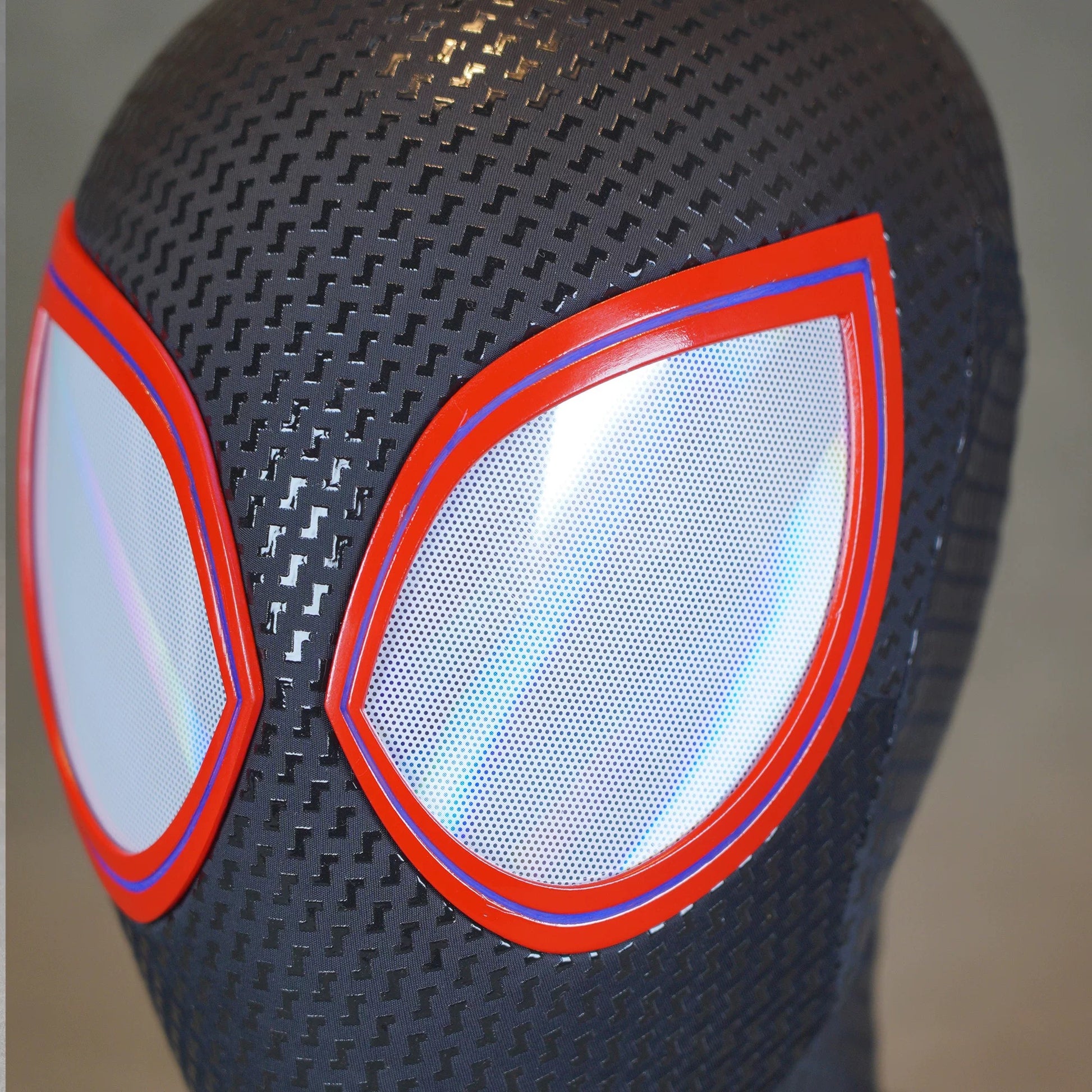 Spiderman Miles Morales Cosplay Mask with Faceshell Into the Spider Verse