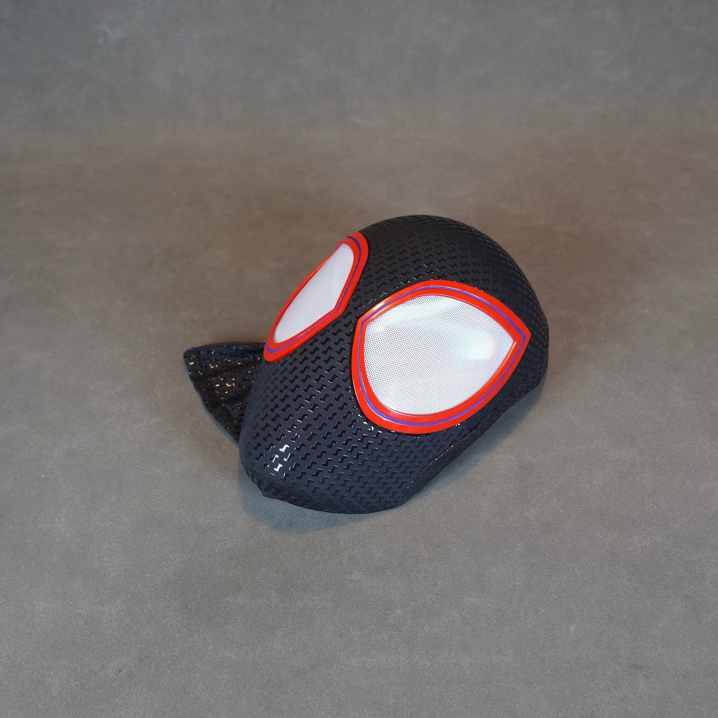 Spiderman Miles Morales Cosplay Mask with Faceshell Into the Spider Verse