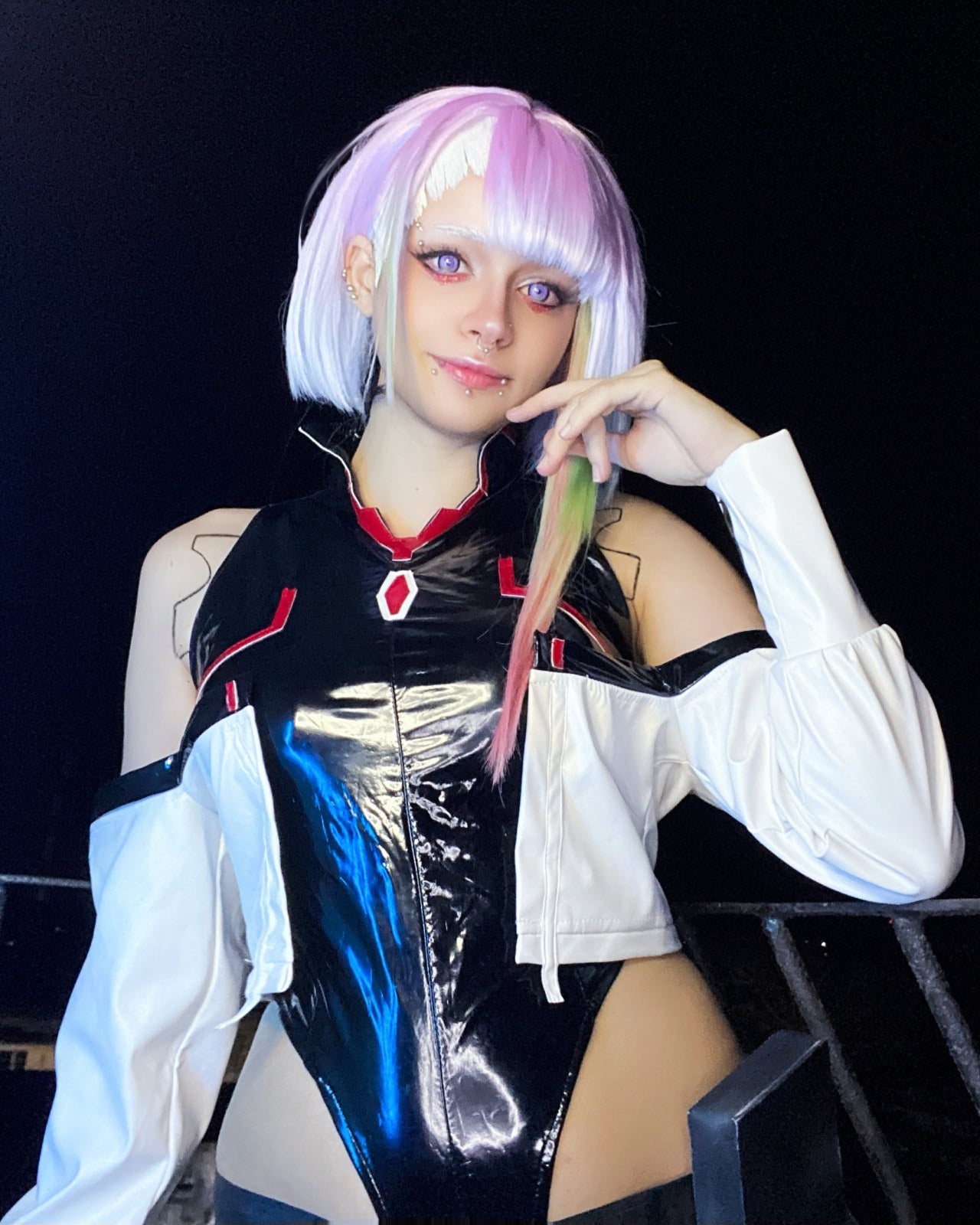 cyberpunk 2077 edgerunner lucy costume set