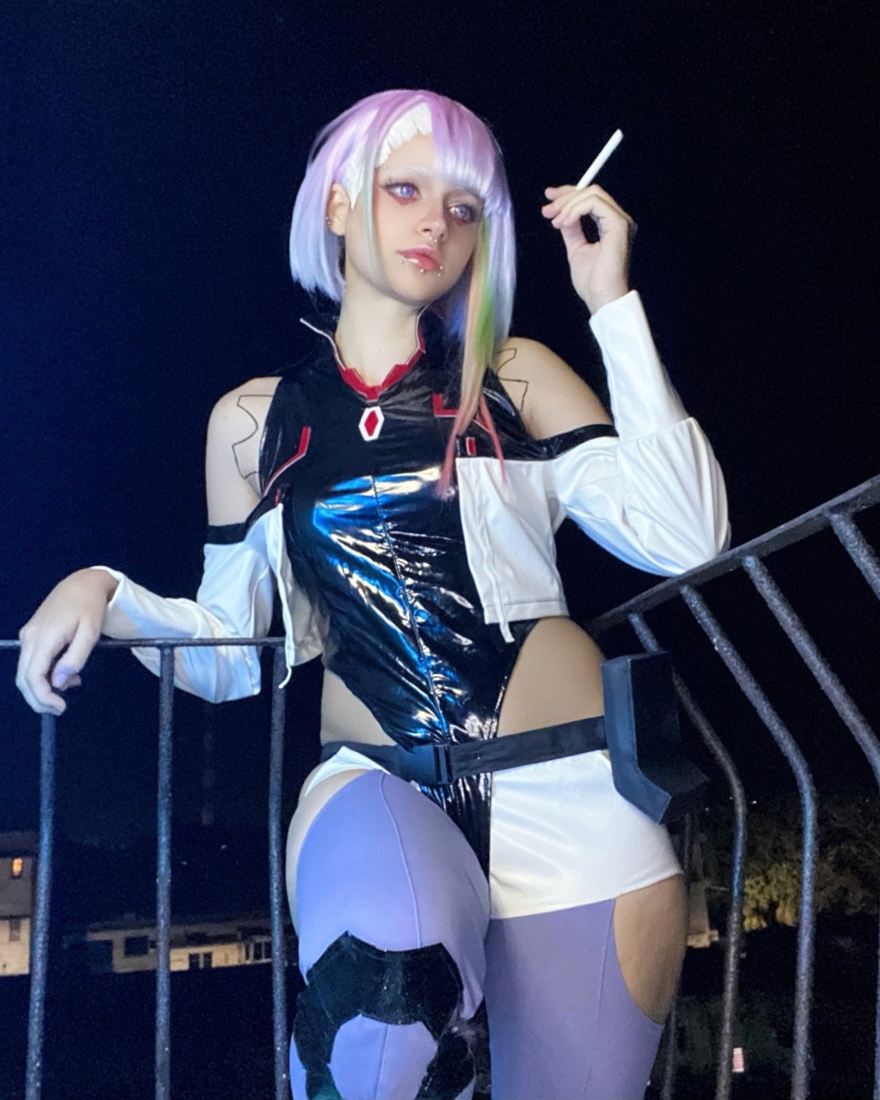 cyberpunk 2077 edgerunner lucy costume set