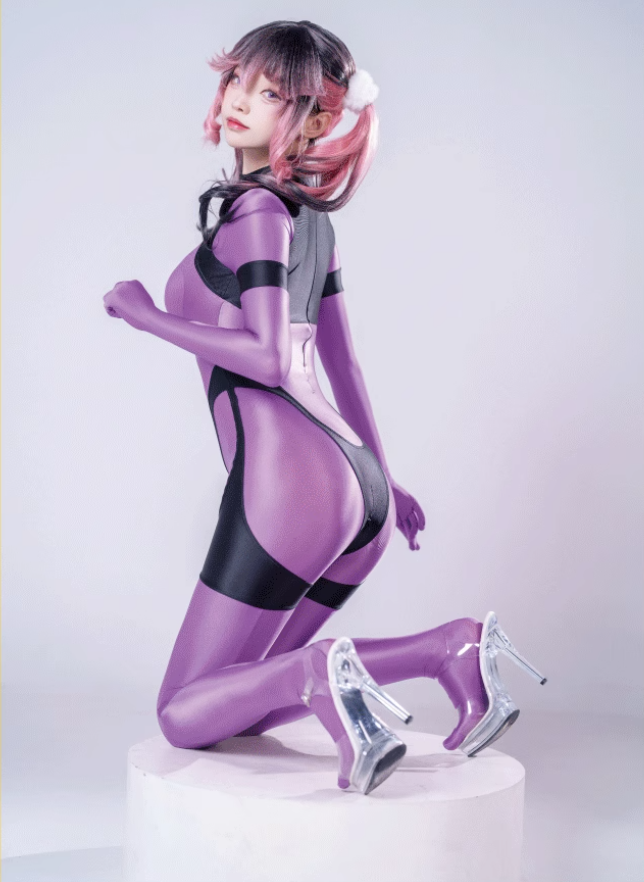 Cyberpunk Anime Spandex Swimwear Racing Suit Wet Suit Full Bodysuit Zentai