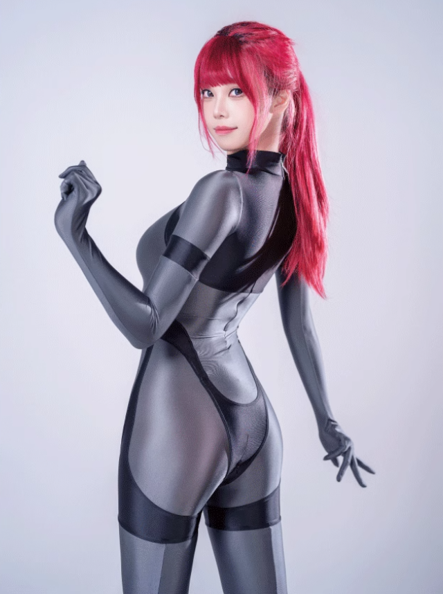 Cyberpunk Anime Spandex Swimwear Racing Suit Wet Suit Full Bodysuit Zentai