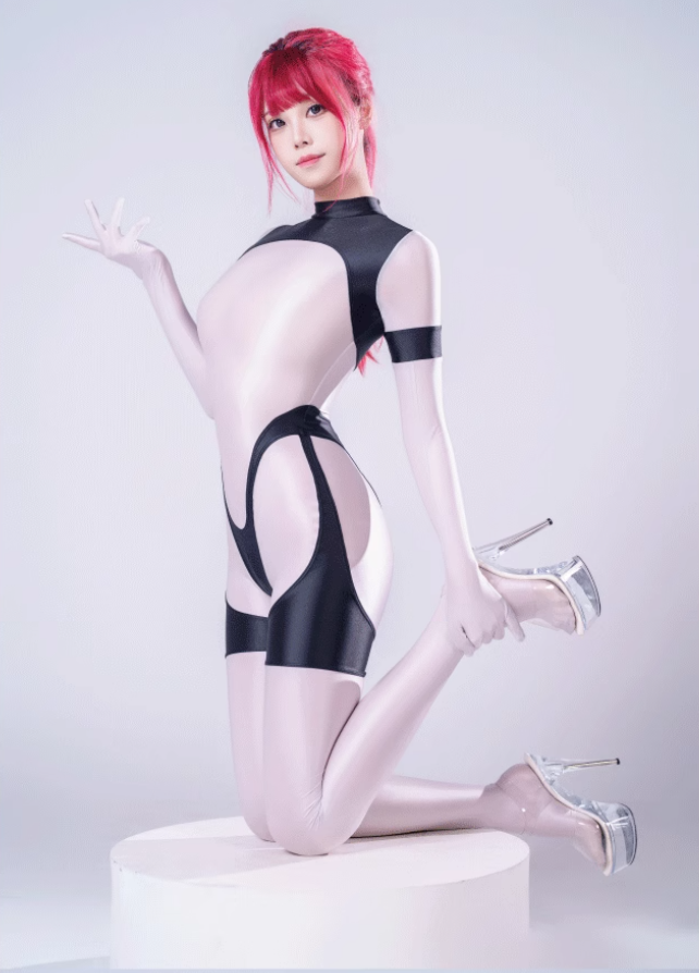 Cyberpunk Anime Spandex Swimwear Racing Suit Wet Suit Full Bodysuit Zentai