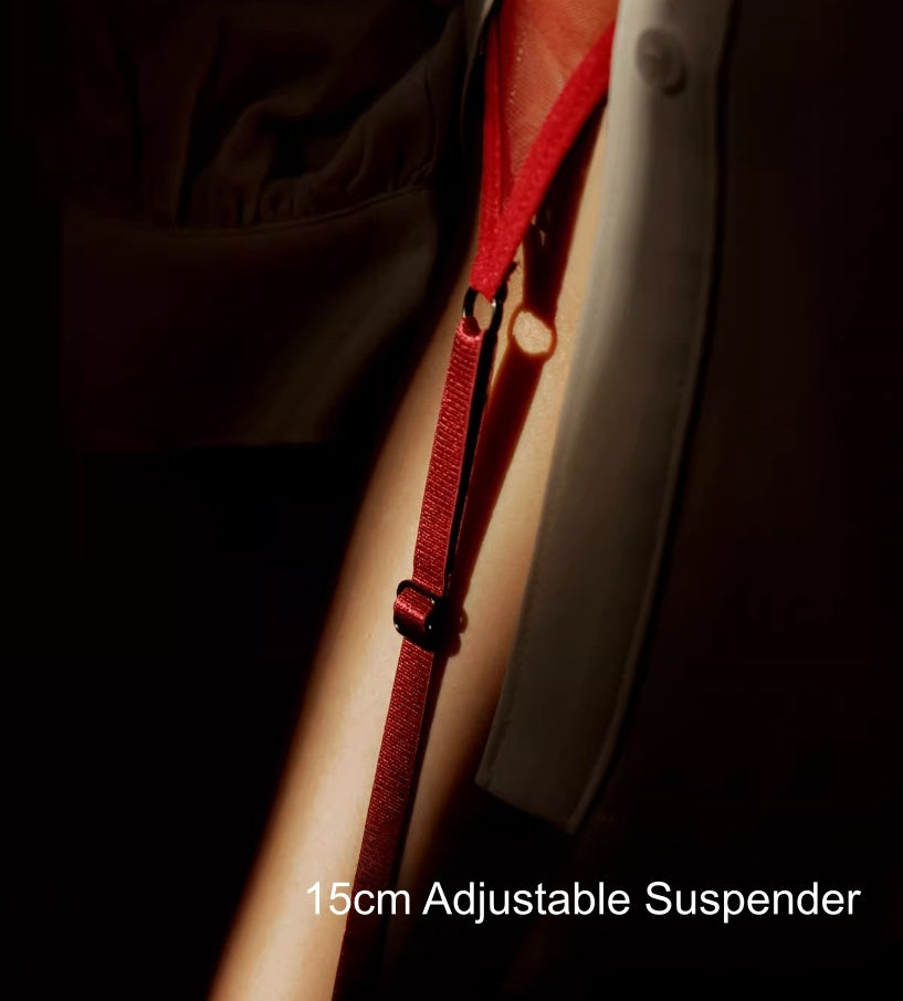 Vintage Adjustable Suspender Nylon Stockings Nylon Ultra Thin One Piece Stockings