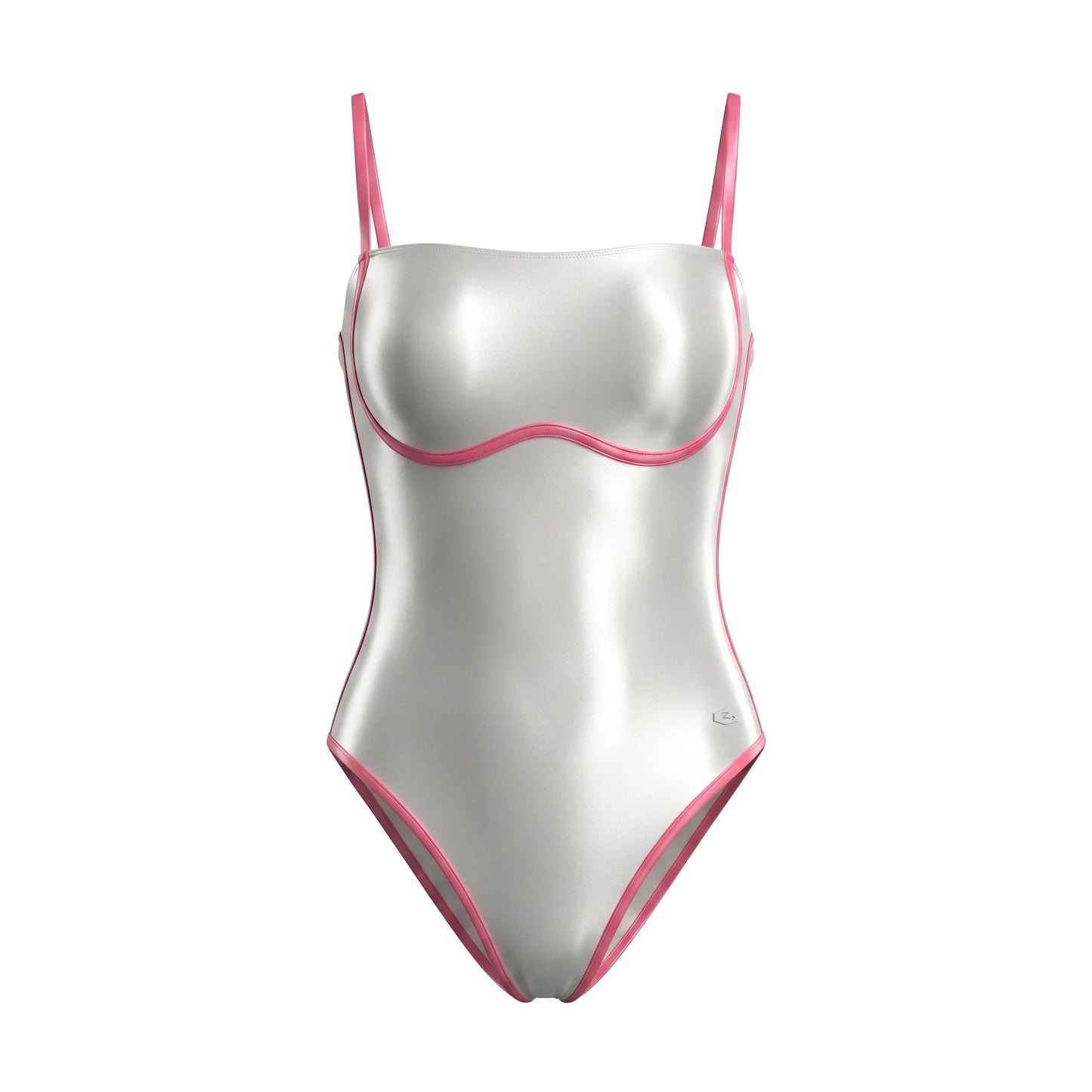 LEOHEX Glossy Kontour One-Piece Swimsuit