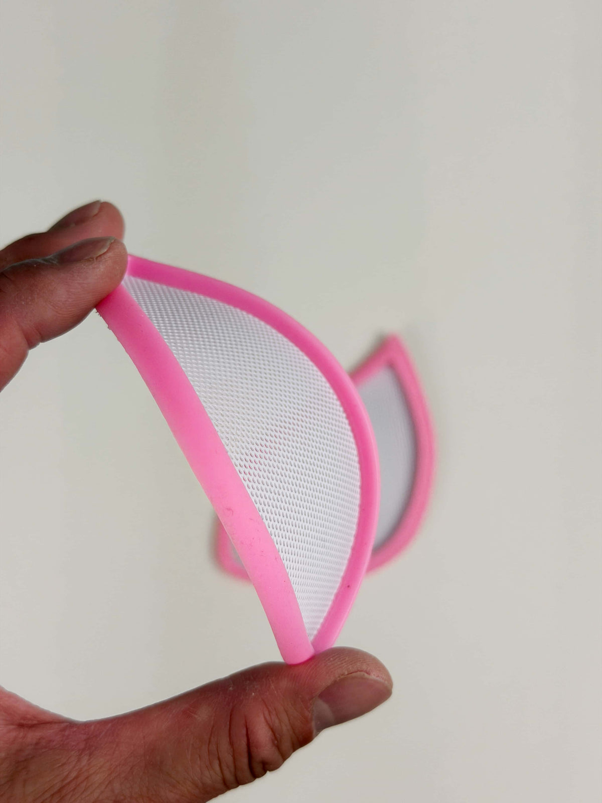 Super Hero Mask Soft Silicone Lenses with See Through Mesh Panels