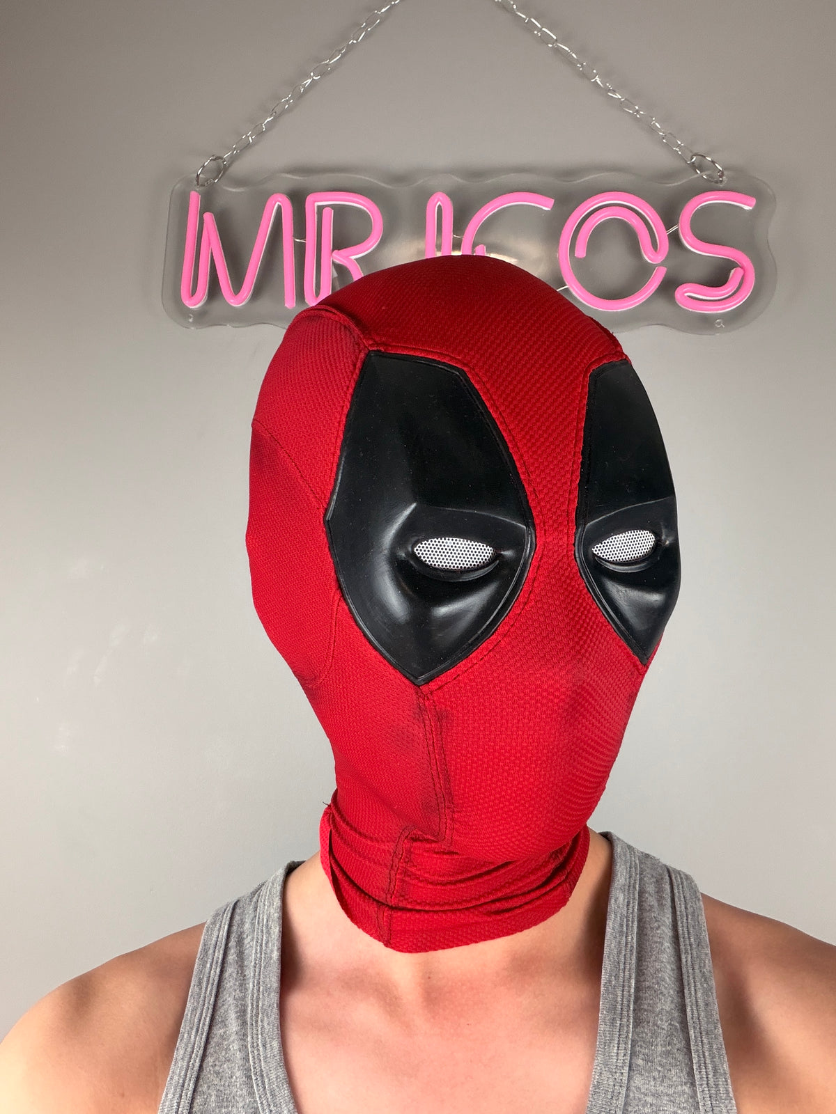 Handmade Deadpool Cosplay Soft Mask