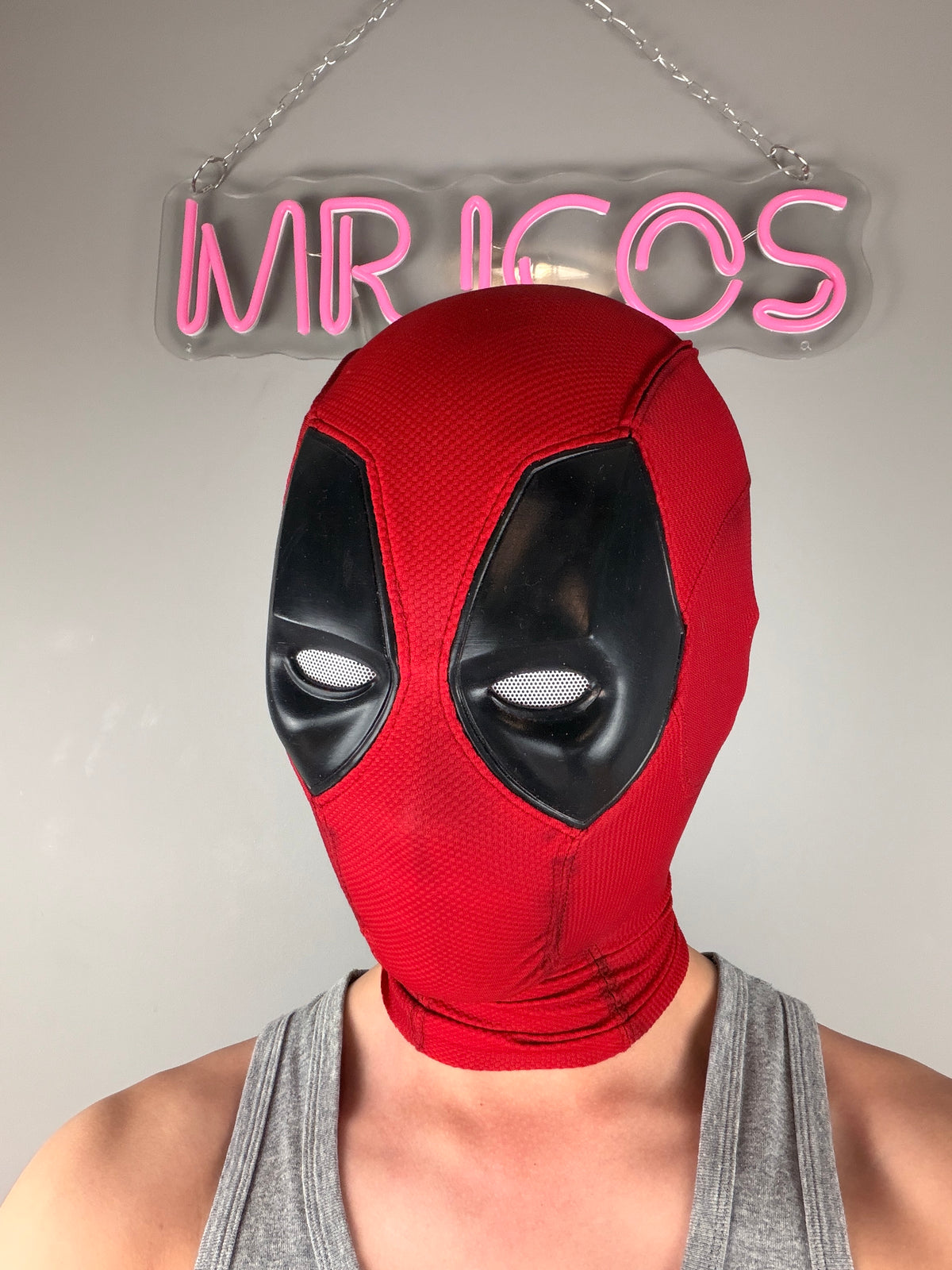Handmade Deadpool Cosplay Soft Mask
