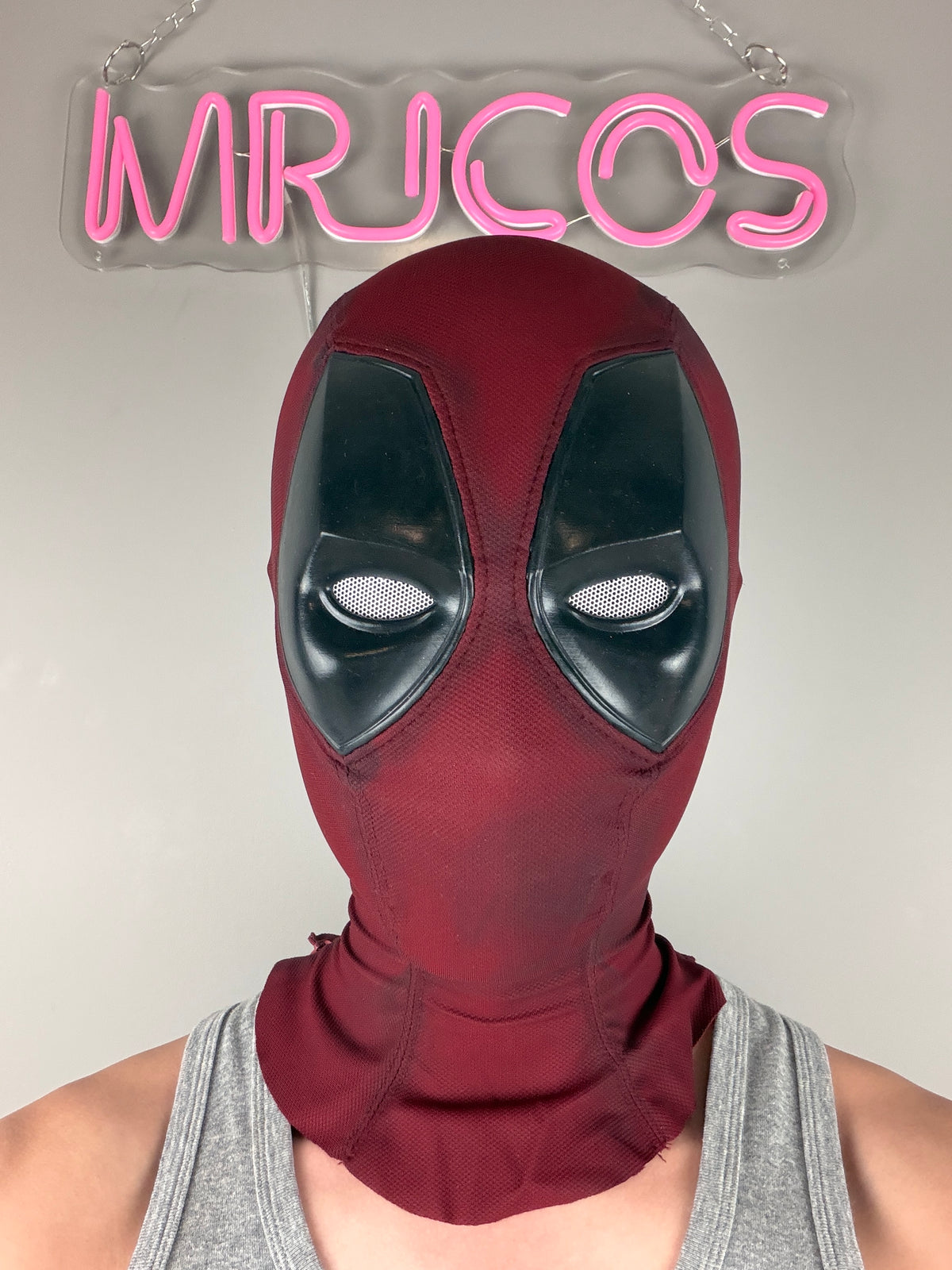 Handmade Deadpool Cosplay Soft Mask