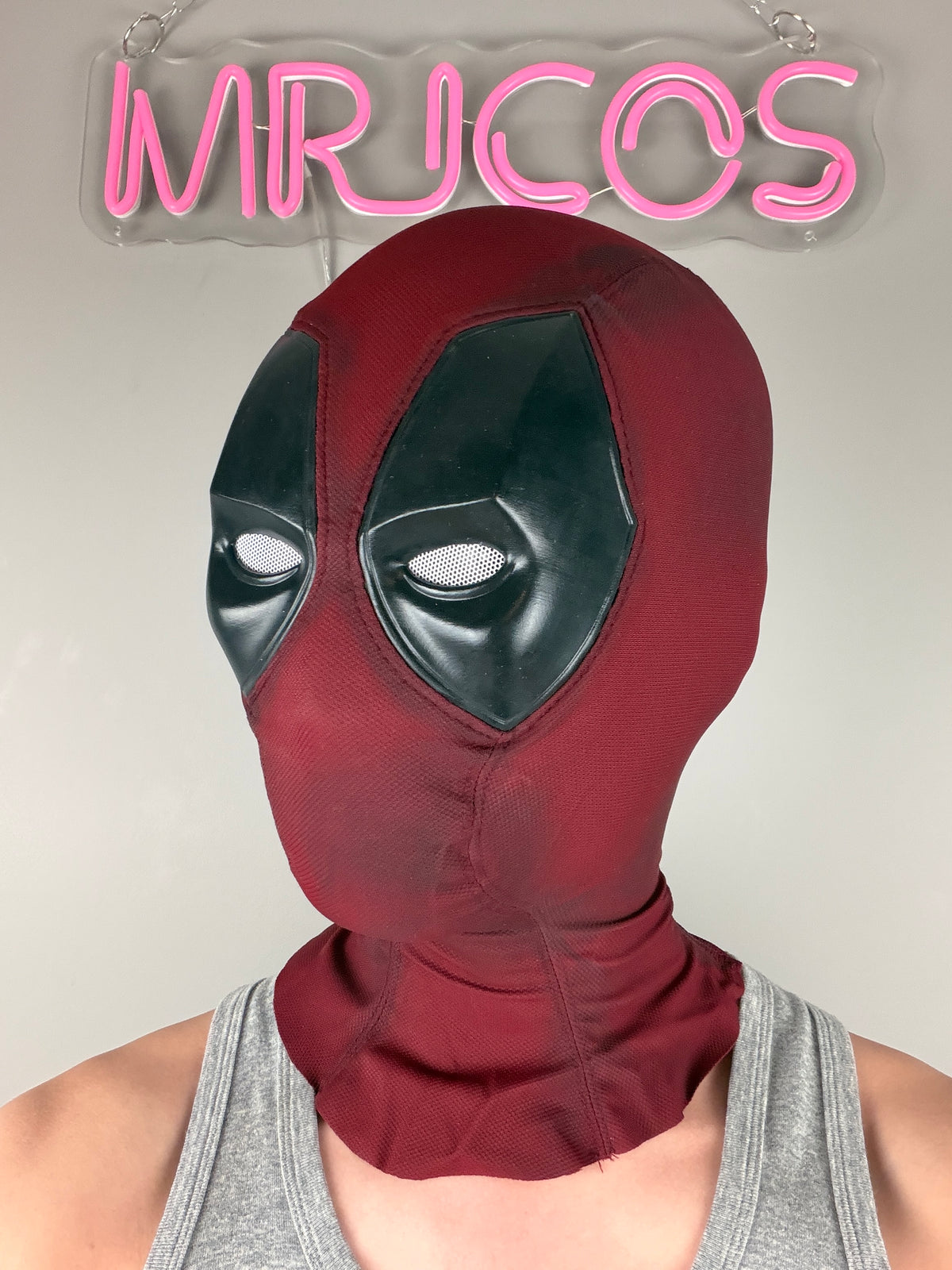 Handmade Deadpool Cosplay Soft Mask