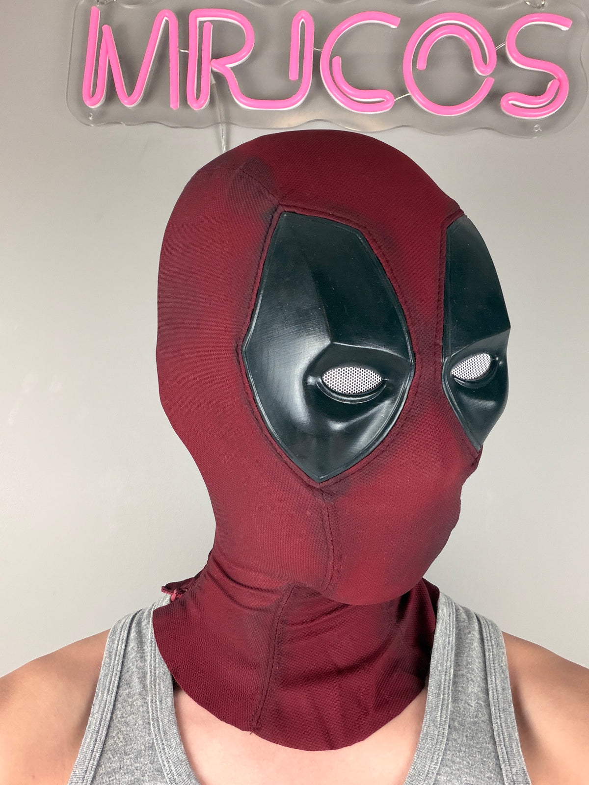 Handmade Deadpool Cosplay Soft Mask