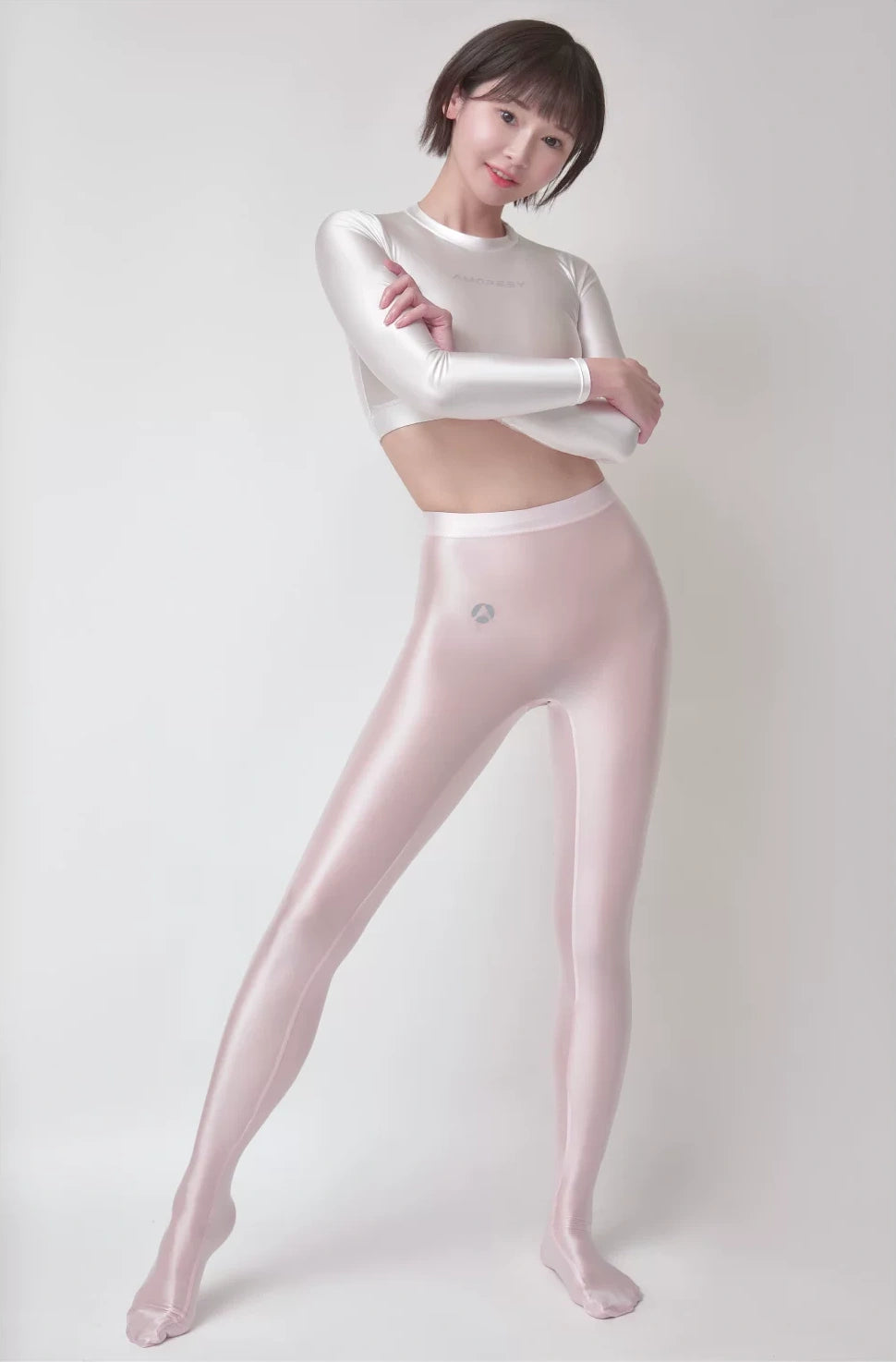 Amoresy Eleganza Sheer Footed Leggings