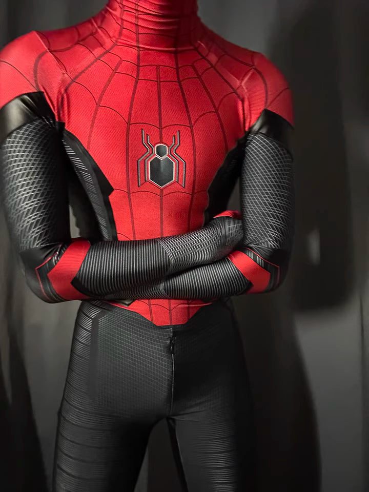 Spider man Far From Home Suit Cosplay Halloween Costume Zentai