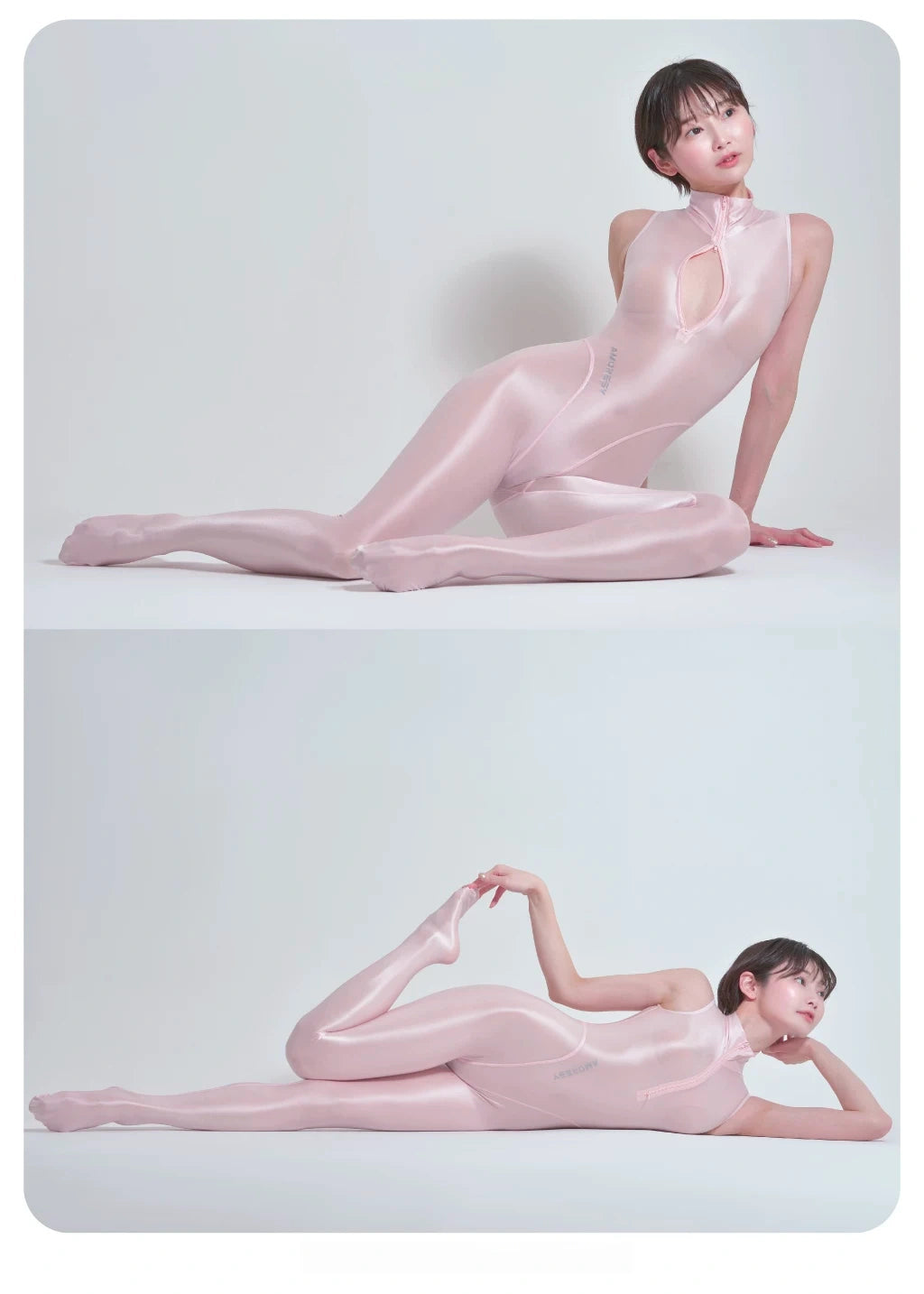 Amoresy Zenitha Series Sheer Sleeveless Catsuit