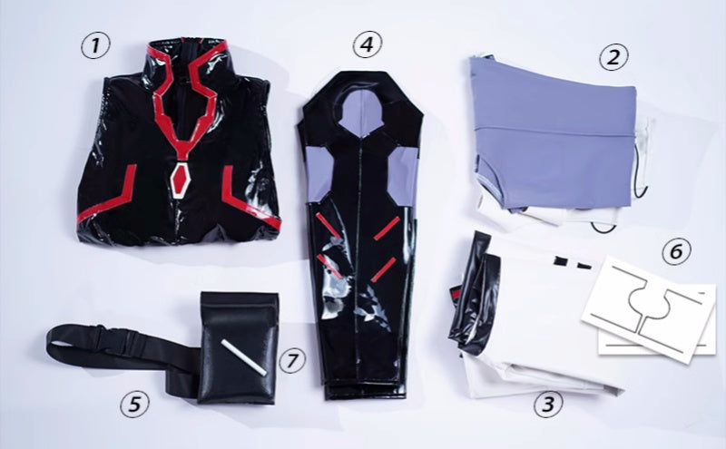cyberpunk 2077 edgerunner lucy costume set
