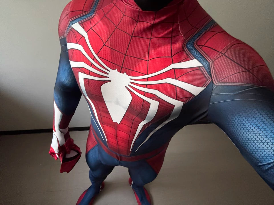 Spandex Spider man ps4 Suit Cosplay Halloween Costume Zentai