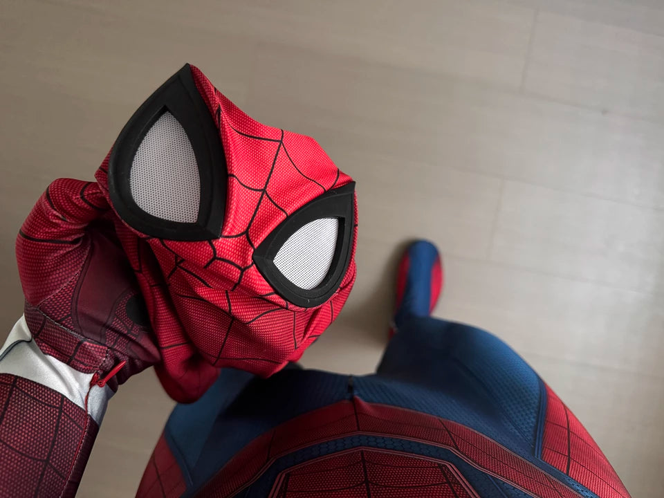 Spandex Spider man ps4 Suit Cosplay Halloween Costume Zentai