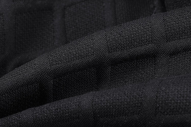 Anime Style Bunny Girl Knitted Black Pink Bodysuit Lingerie Set