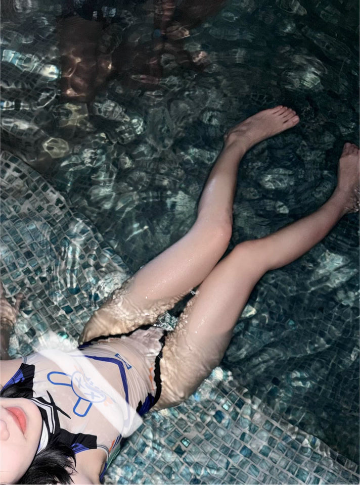 Cyber-Rabbit High-Cut Racing Swimsuit Spandex Bodysuit