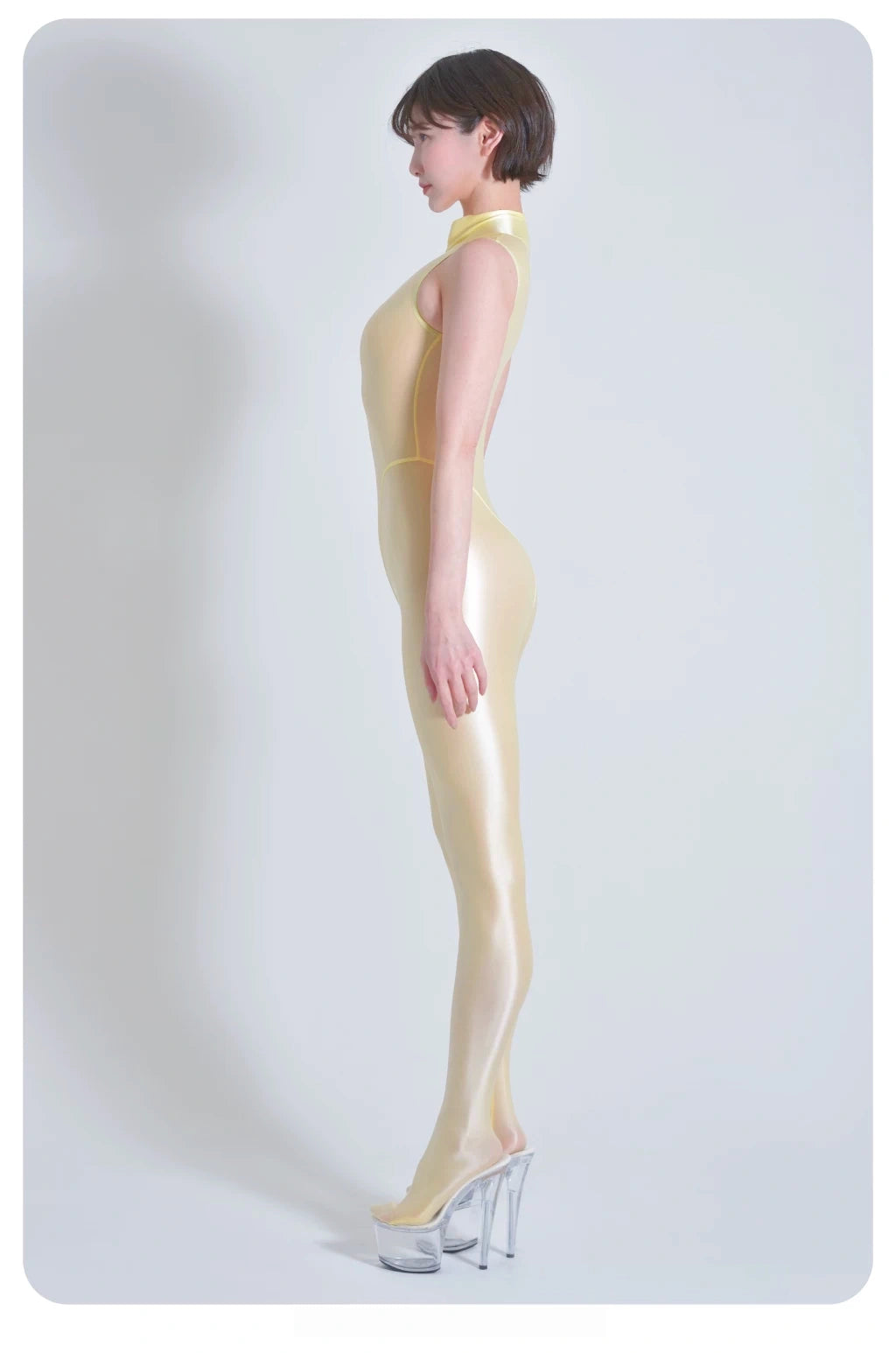 Amoresy Zenitha Series Sheer Sleeveless Catsuit