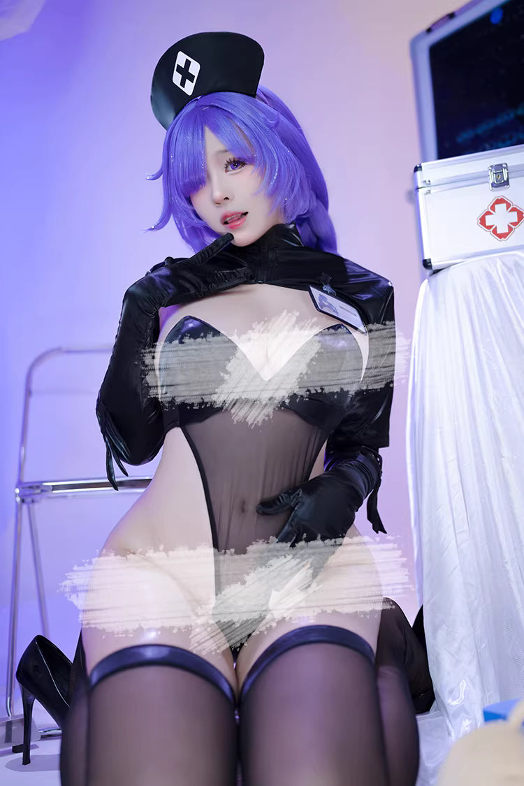 Azur Lane Mogador "Restricted" Nurse Cosplay Costume