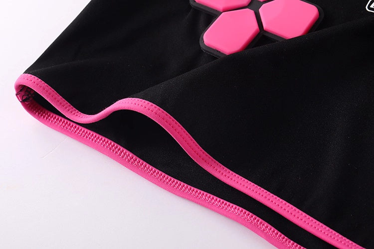 Anime eSports Style Crop Top with Low Rise Shorts Cosplay Costume Set 