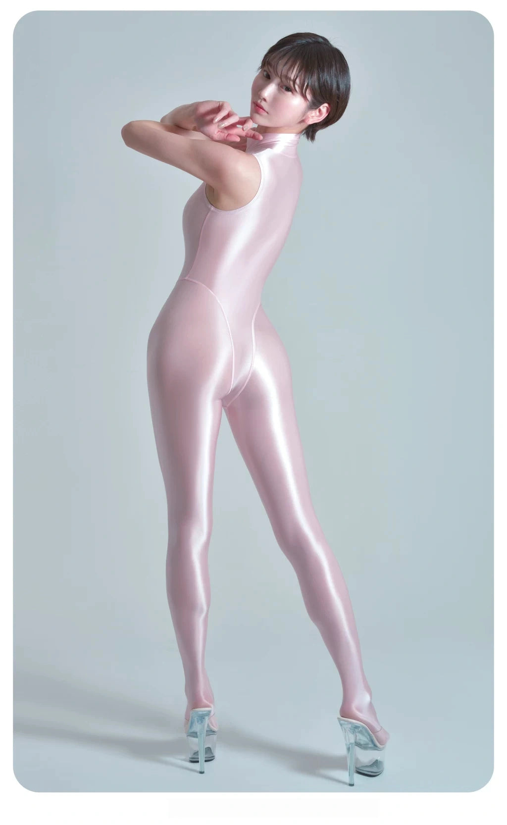 Amoresy Zenitha Series Sheer Sleeveless Catsuit