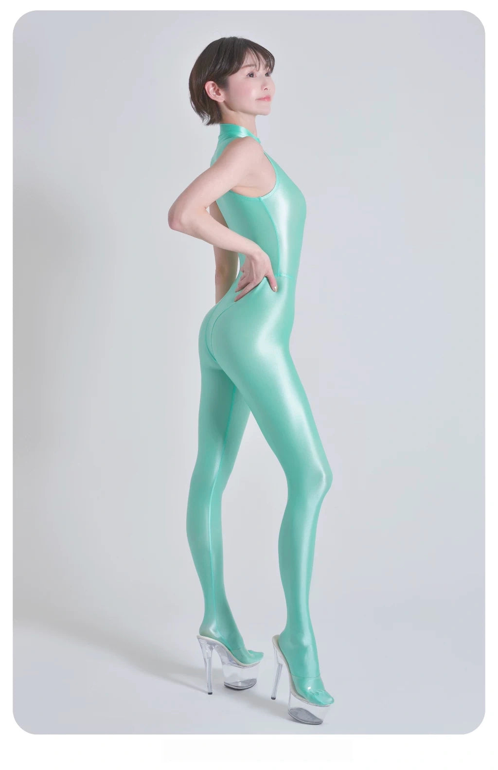 Amoresy Zenitha Series Sheer Sleeveless Catsuit