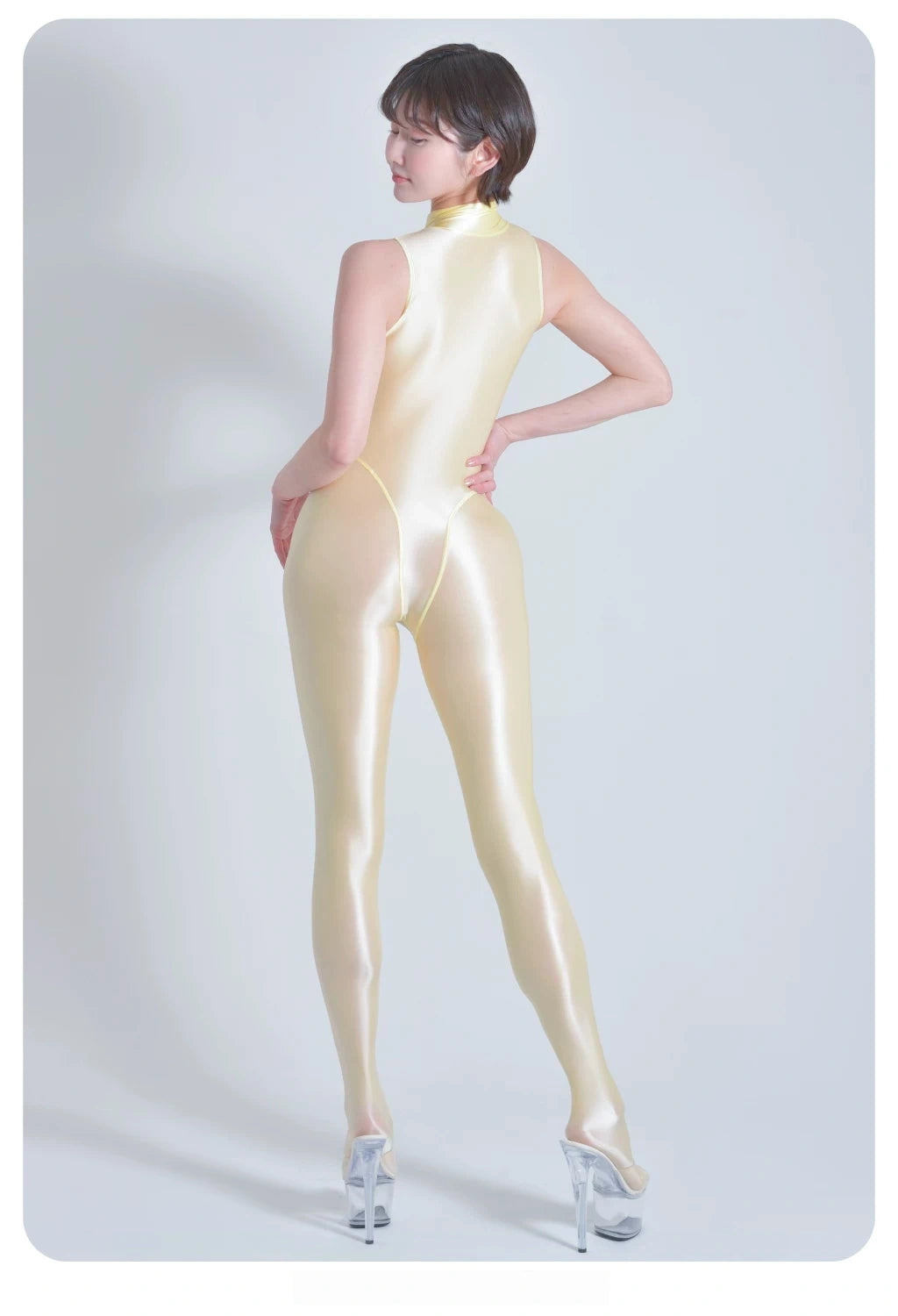 Amoresy Zenitha Series Sheer Sleeveless Catsuit