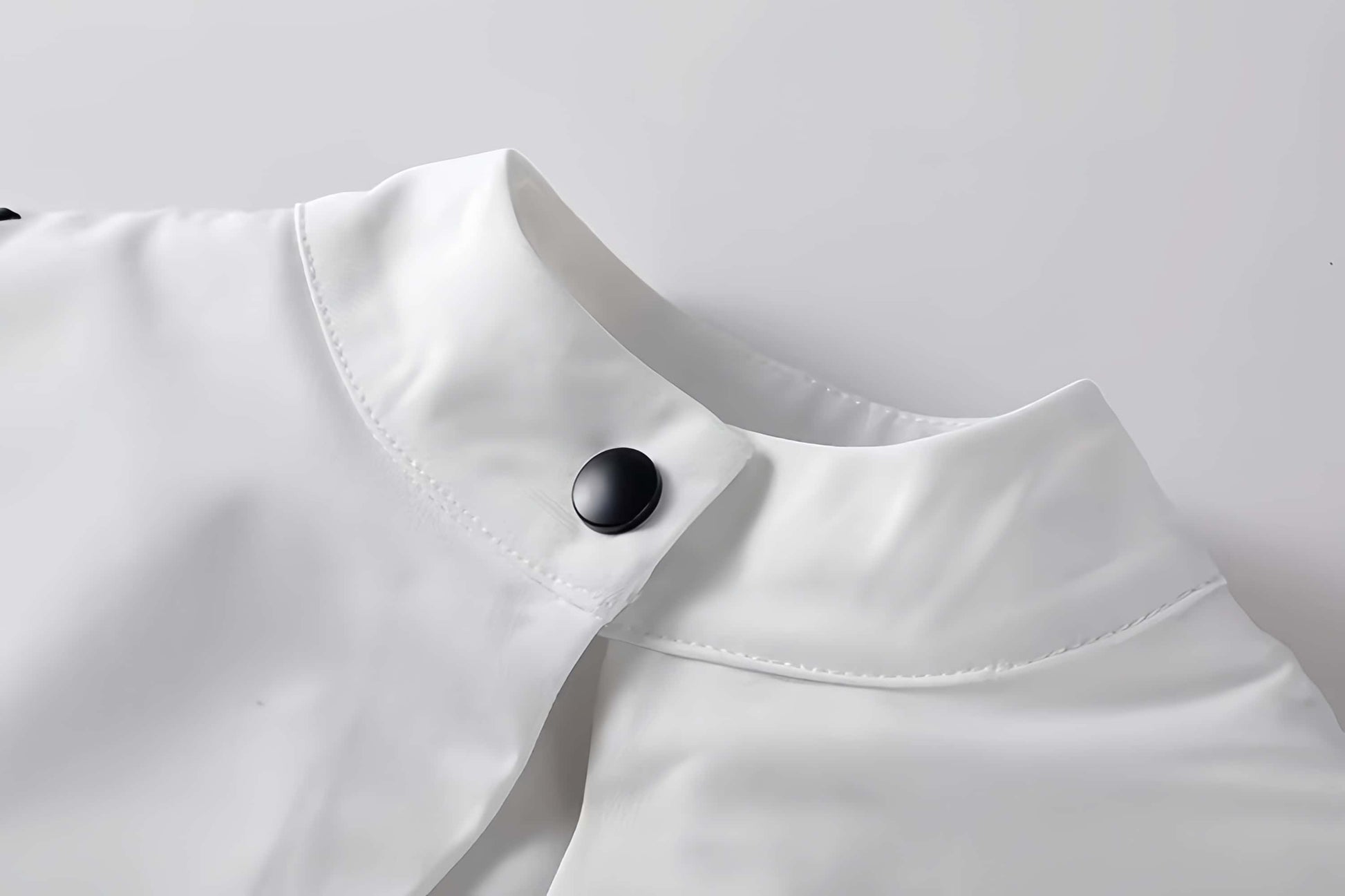 Gothic Sister Cosplay Set - High-Slit Nun Uniform with Thigh-High Stockings