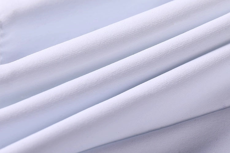 Anime Style Short Gymnastics Uniform Sheer Mesh Volleyball Sports Activewear