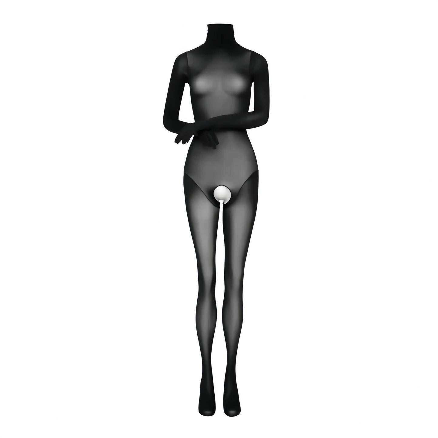 AMOTi Liquiditi Sheer Ultra-Shiny Full Bodysuit