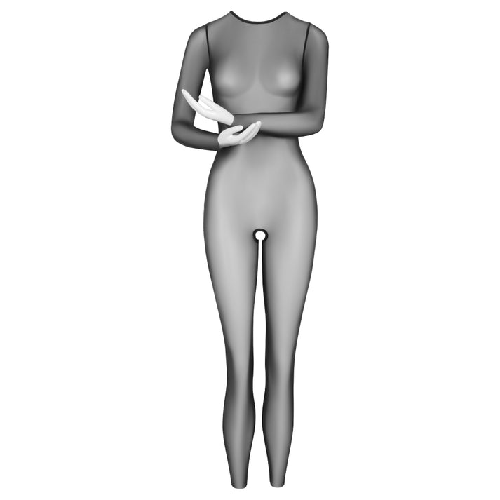 AMOTi Inconformiti Sheer Mesh Crotchless Bodysuit