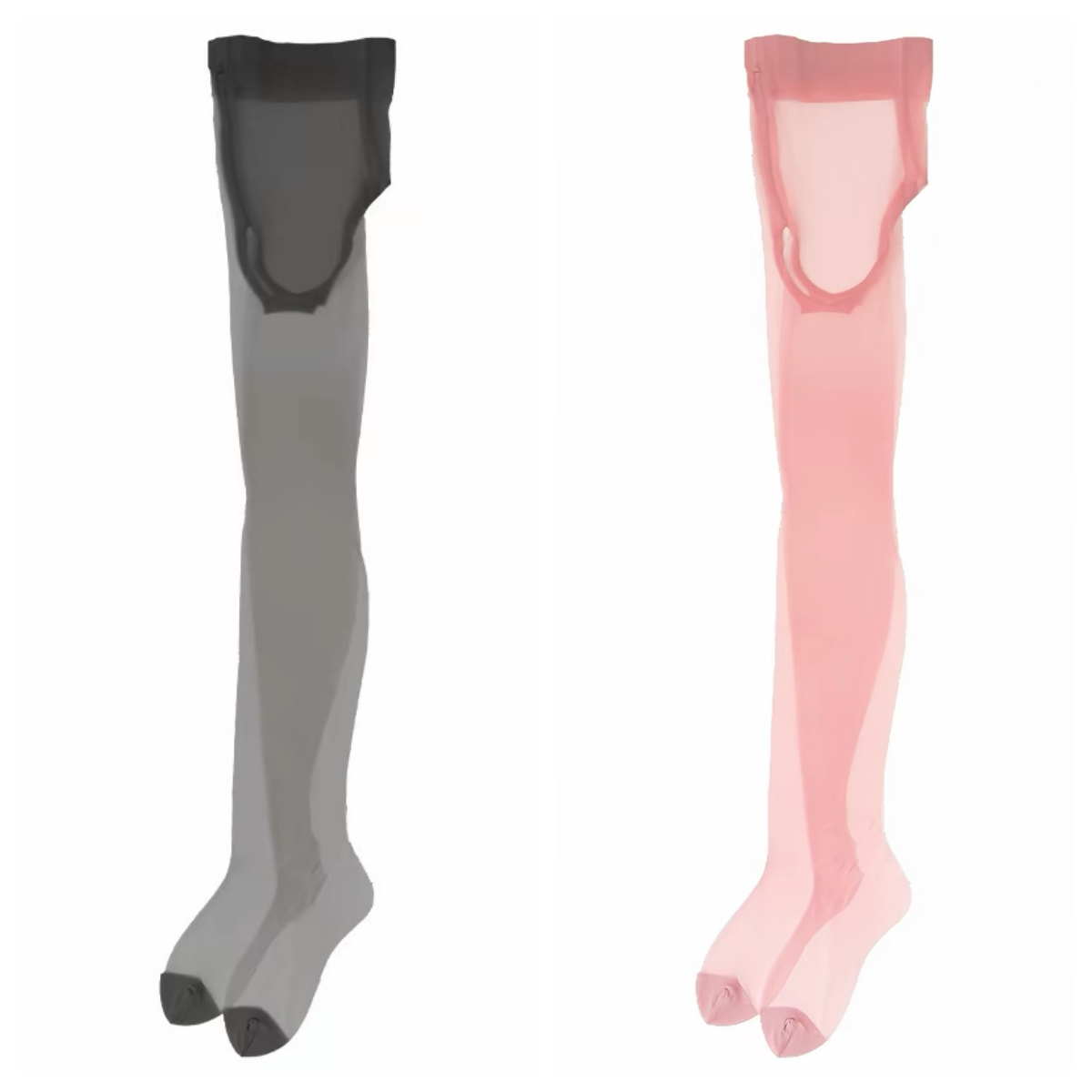 Collant collant a vita alta senza cavallo 20D