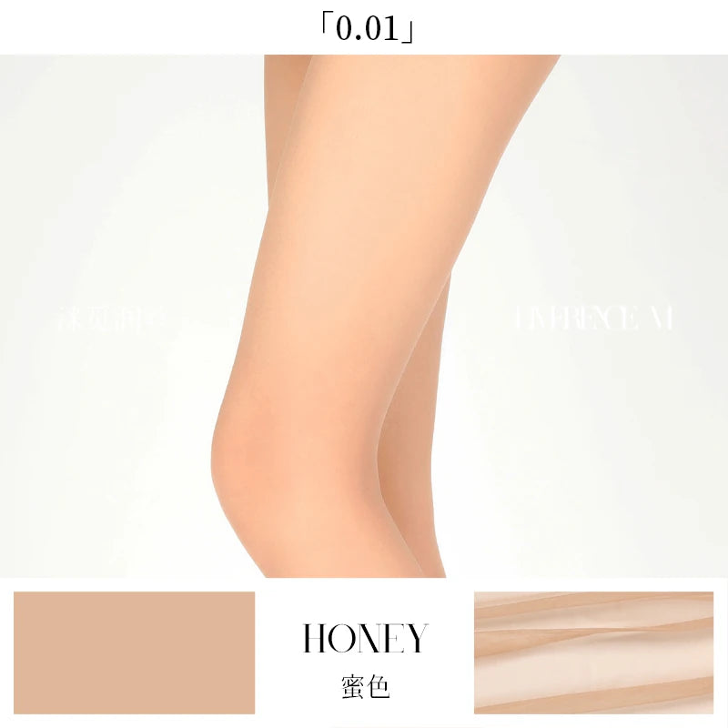 Limerence M 「0.01 / SUPER ULTRA SHEER」HI-WAIST 5D SEAMLESS PANTYHOSE 