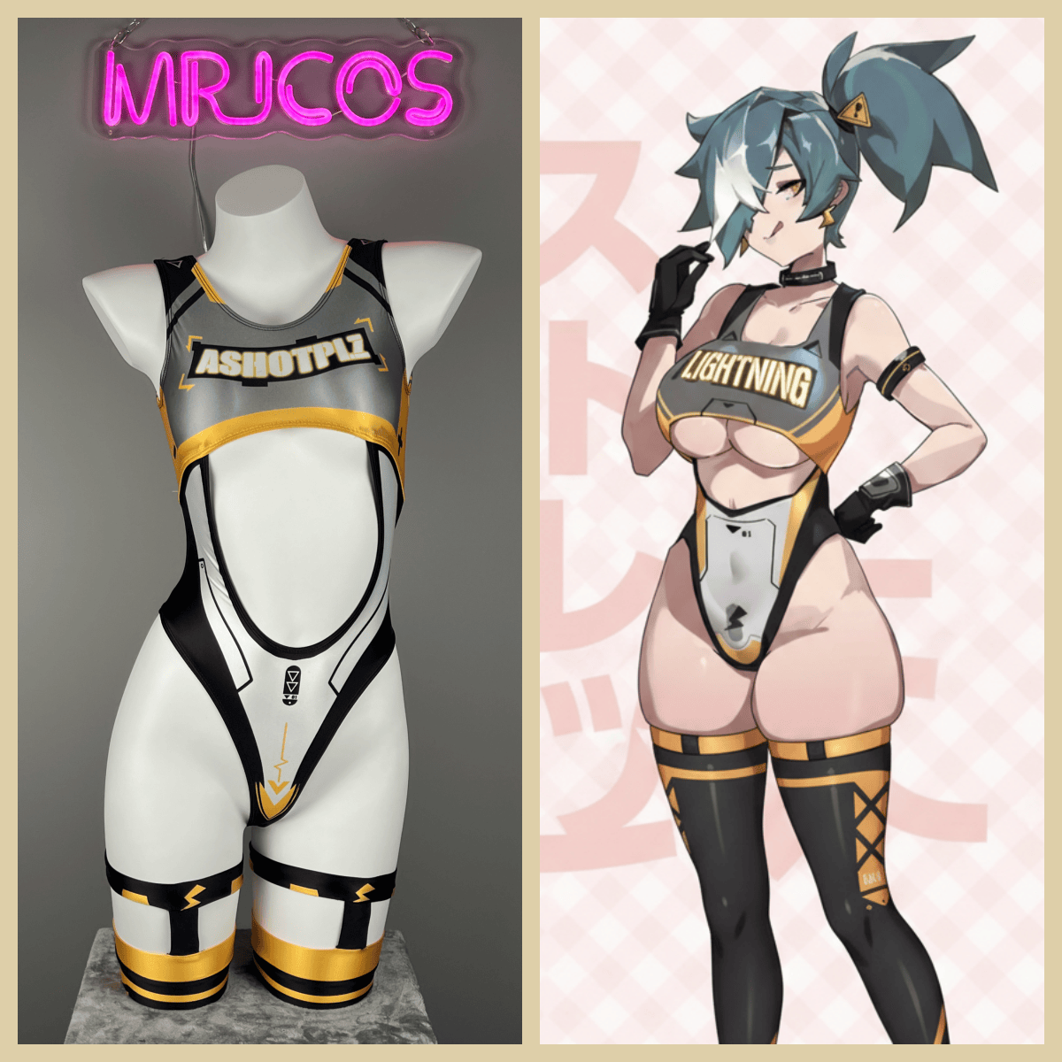 Anime Sci-fi Spandex Sexy Swim Racing Suit Wet Suit Cosplay Costume Bodysuit