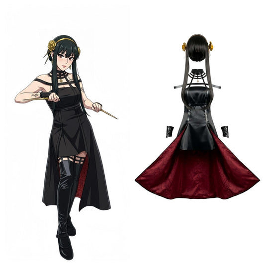 Thorn Princess Assassin Cosplay Costume - Dress Set with Wig & Accessories