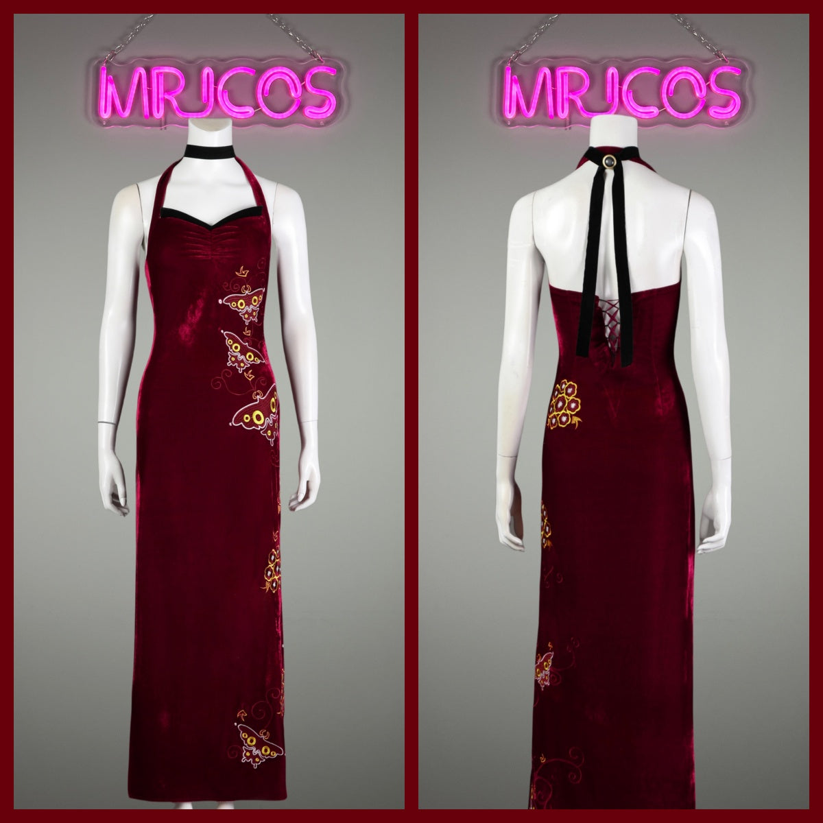 Resident Evil 4 Ada Wong Cosplay Cheongsam Halloween Costume