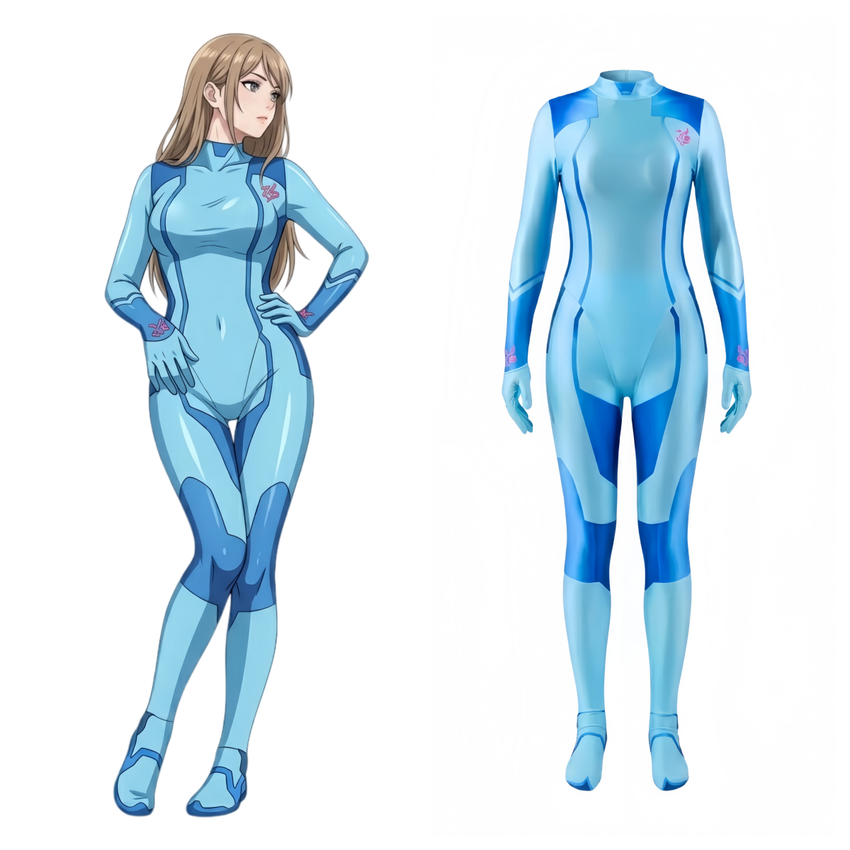 Galactic Heroine Spandex Cosplay Set